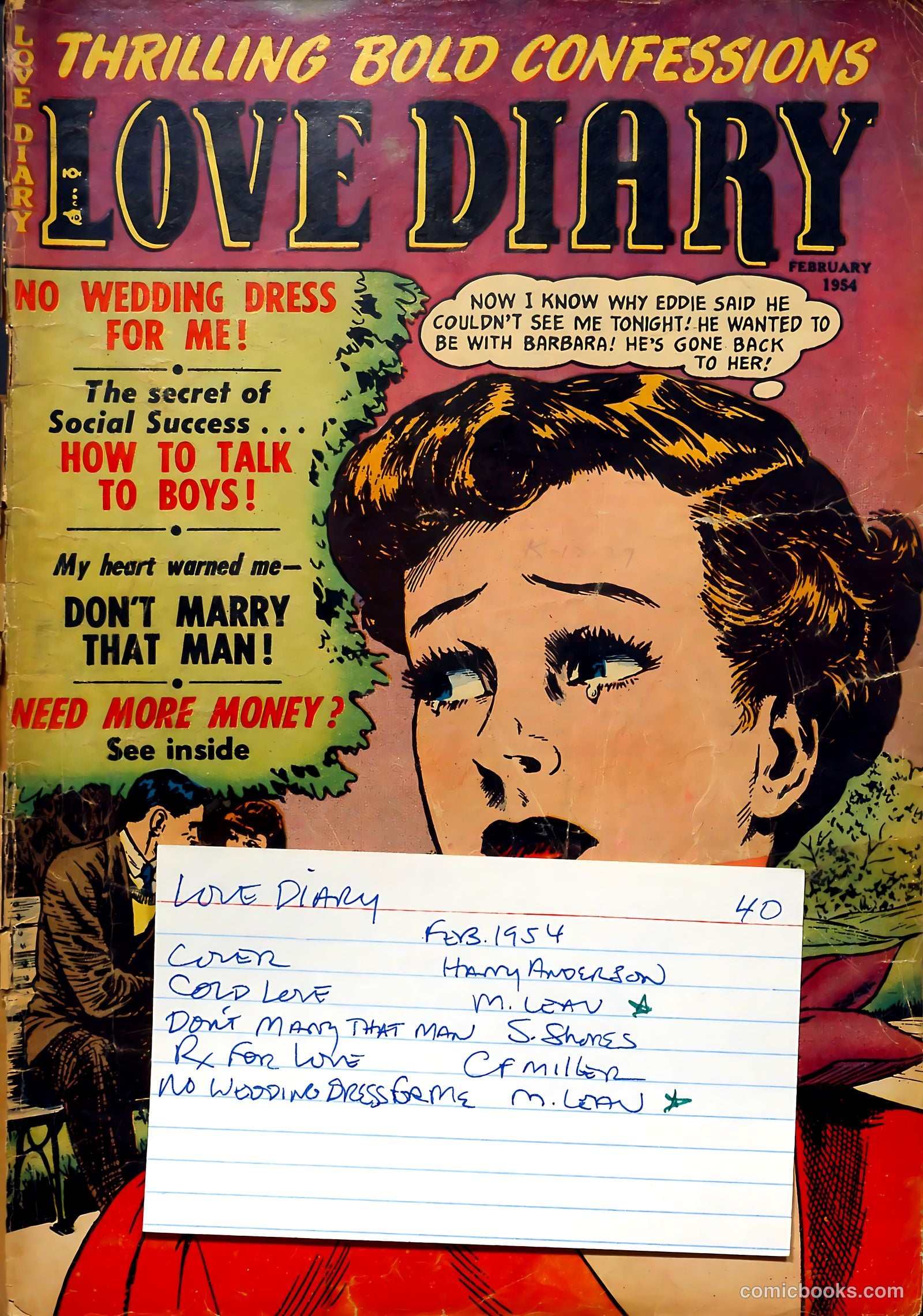 Love Diary #40 (1965) — page 37 of 37