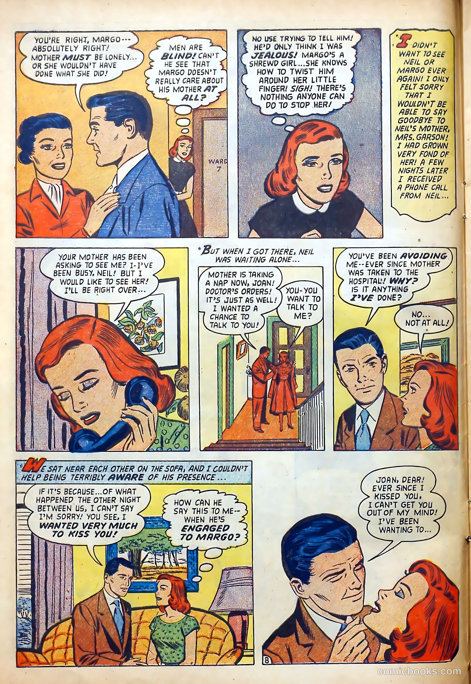 Love Diary #41 (1954) — page 10 of 36