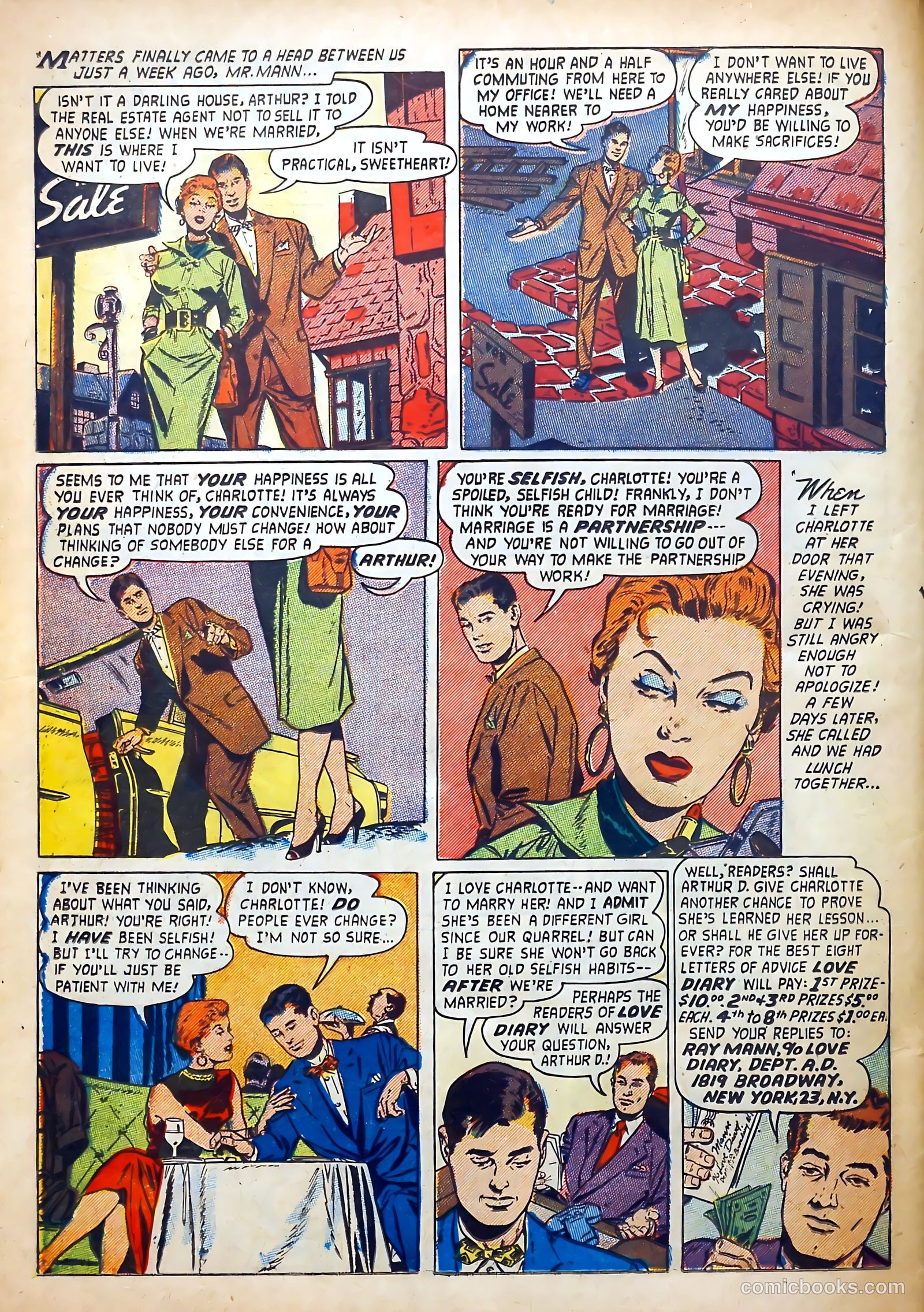 Love Diary #41 (1954) — page 24 of 36