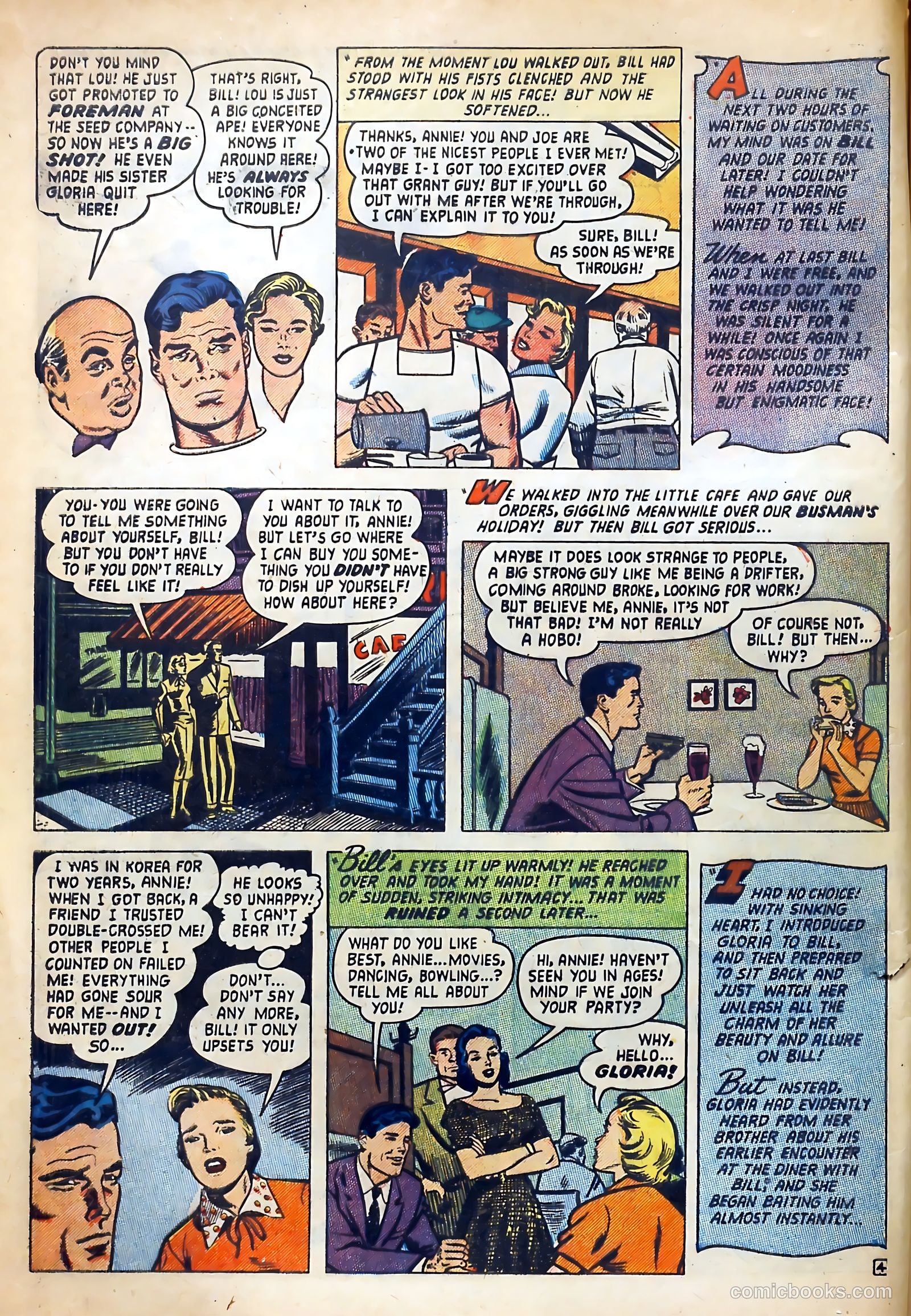 Love Diary #43 (1954) — page 6 of 36