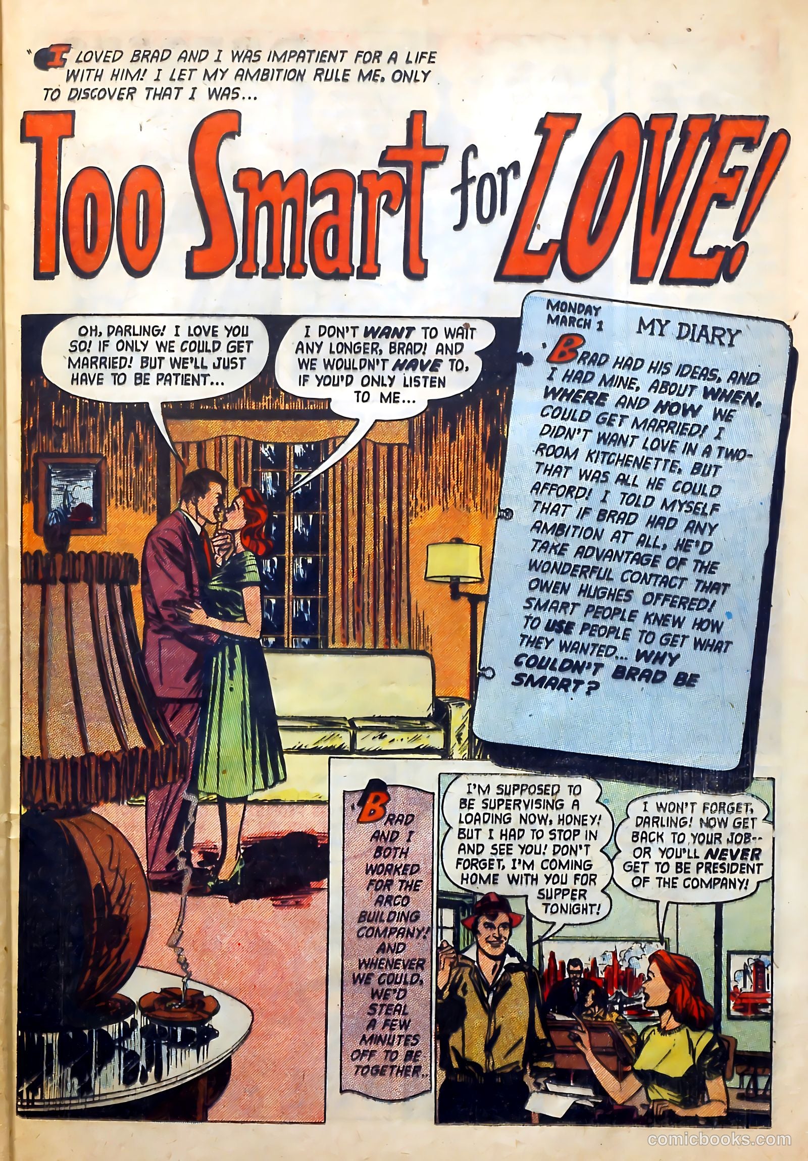 Love Diary #43 (1954) — page 25 of 36