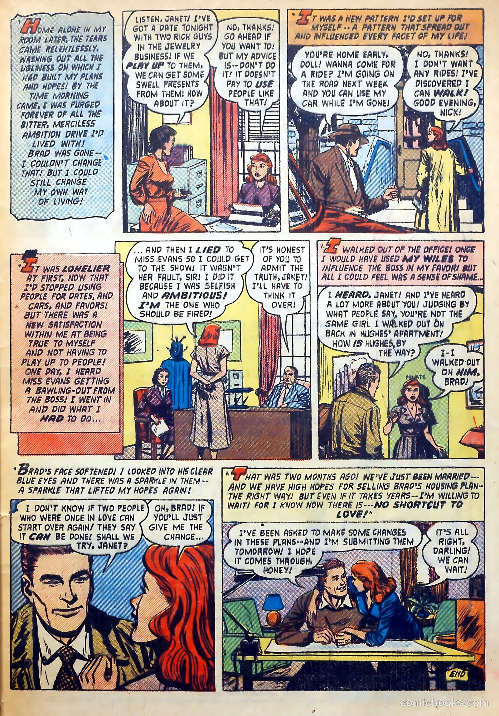 Love Diary #43 (1954) — page 33 of 36