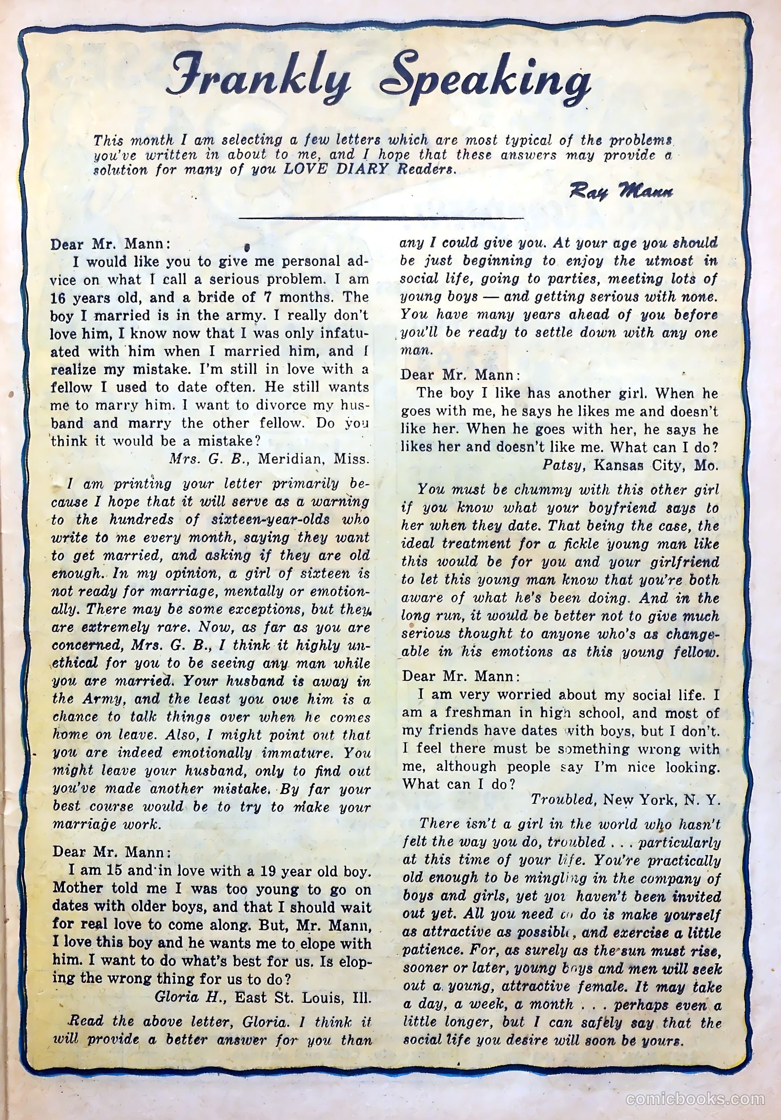 Love Diary #43 (1966) — page 23 of 37