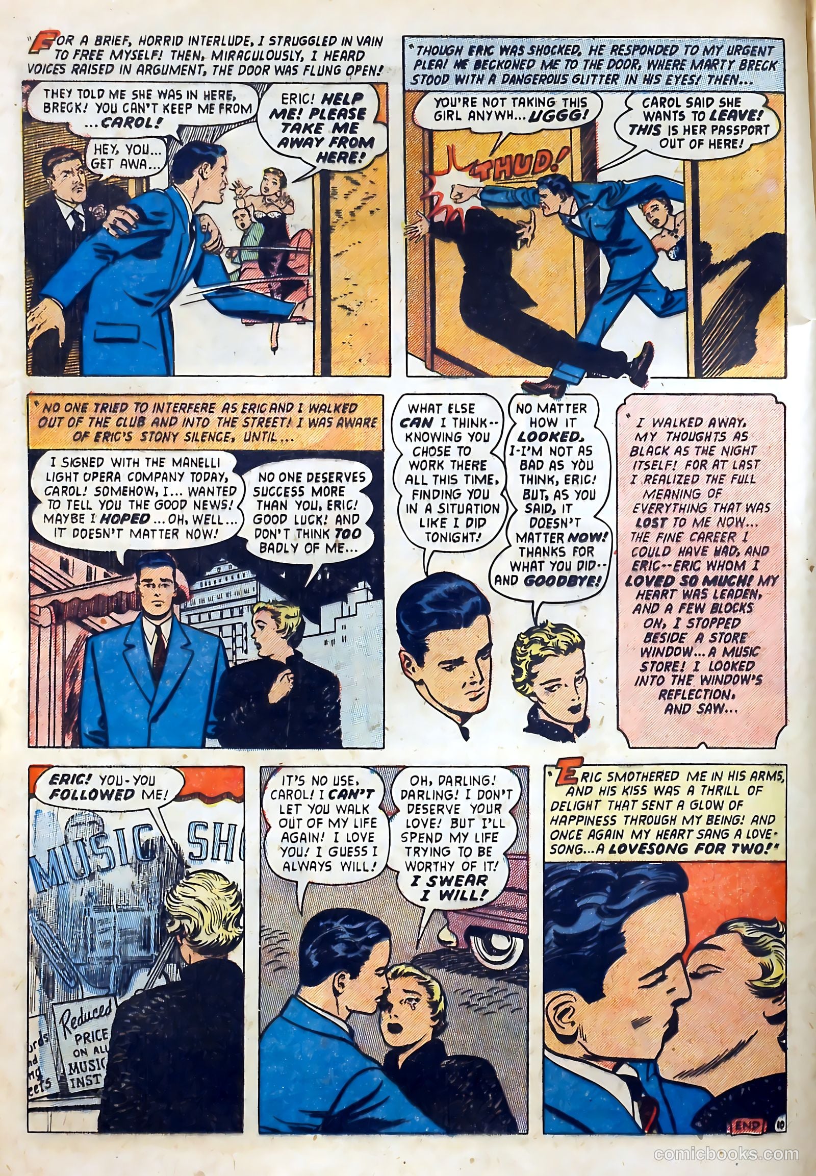 Love Diary #44 (1954) — page 12 of 36