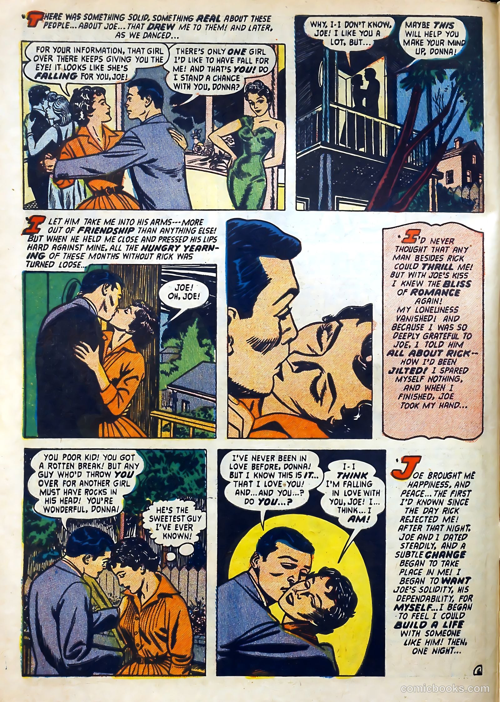 Love Diary #45 (1954) — page 8 of 36