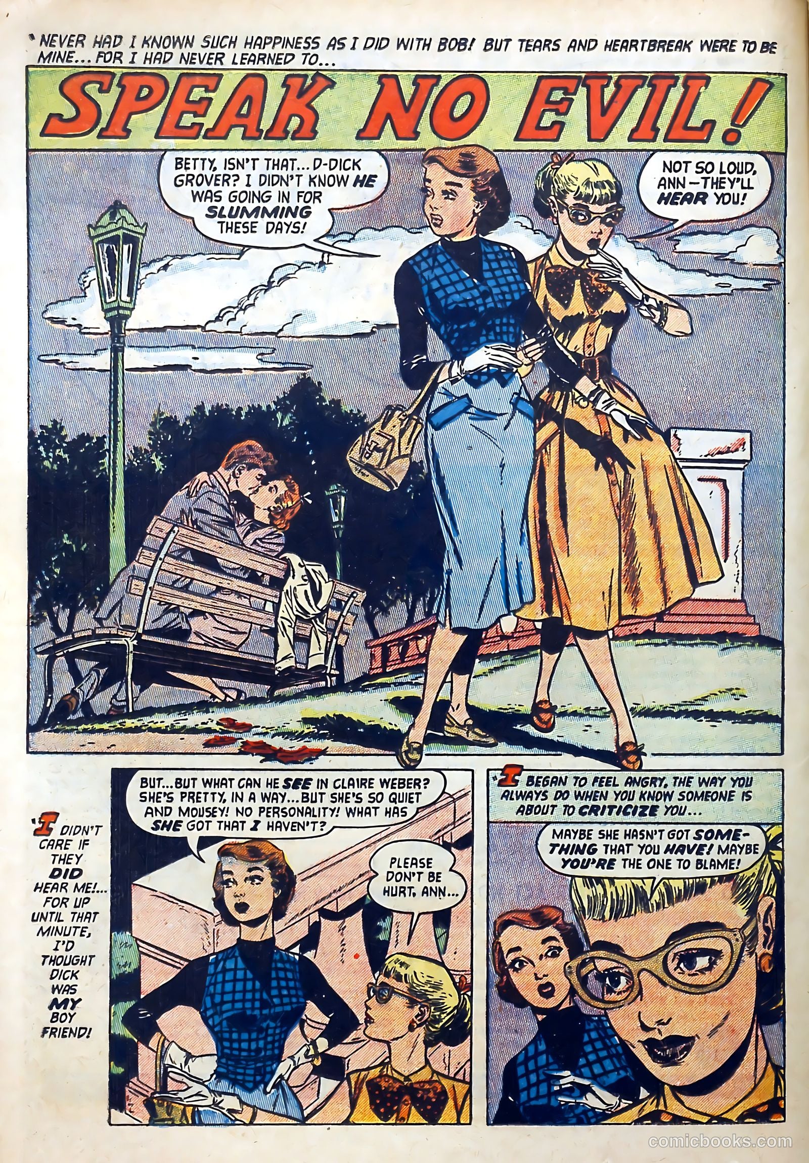 Love Diary #45 (1954) — page 14 of 36