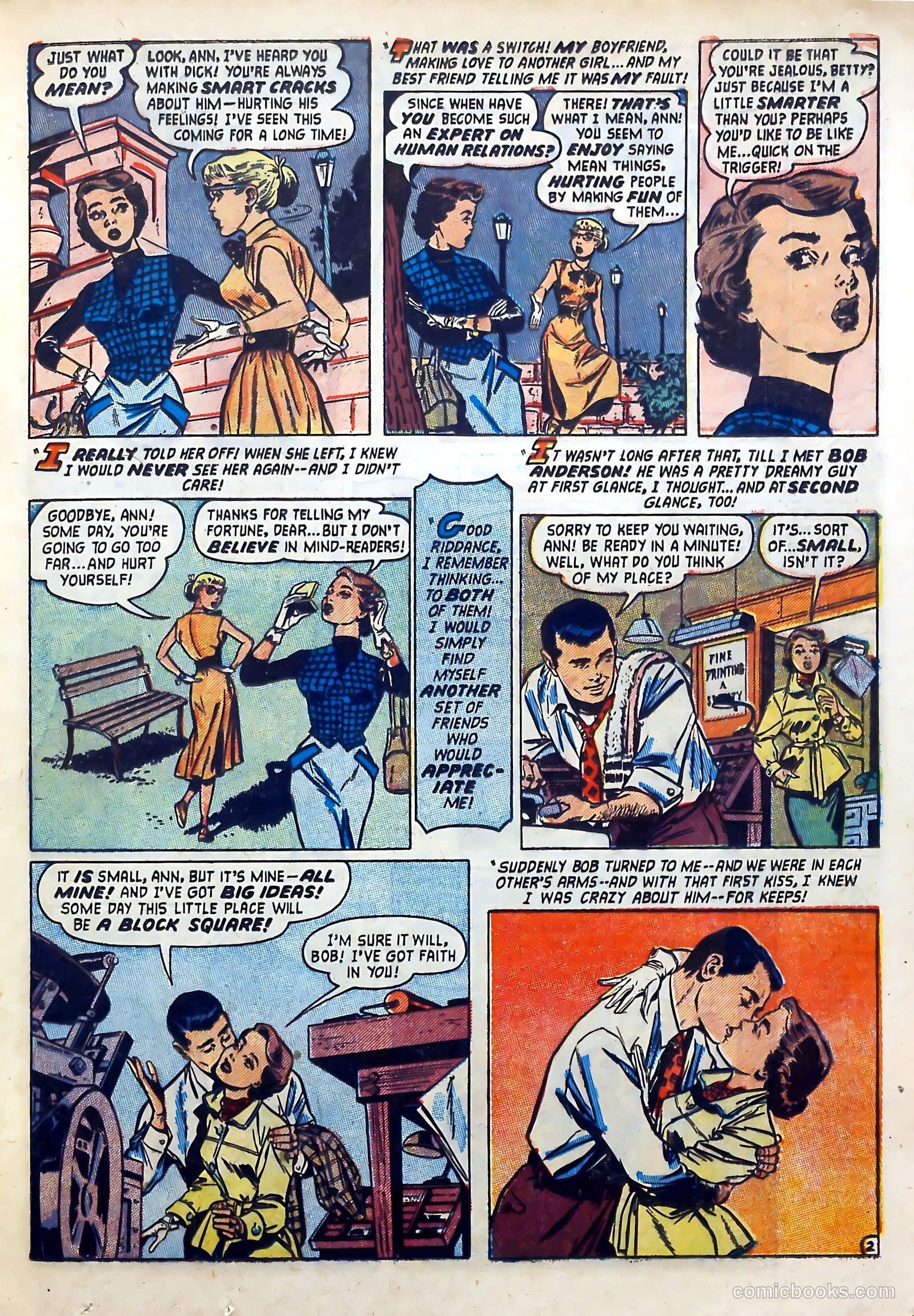 Love Diary #45 (1954) — page 15 of 36