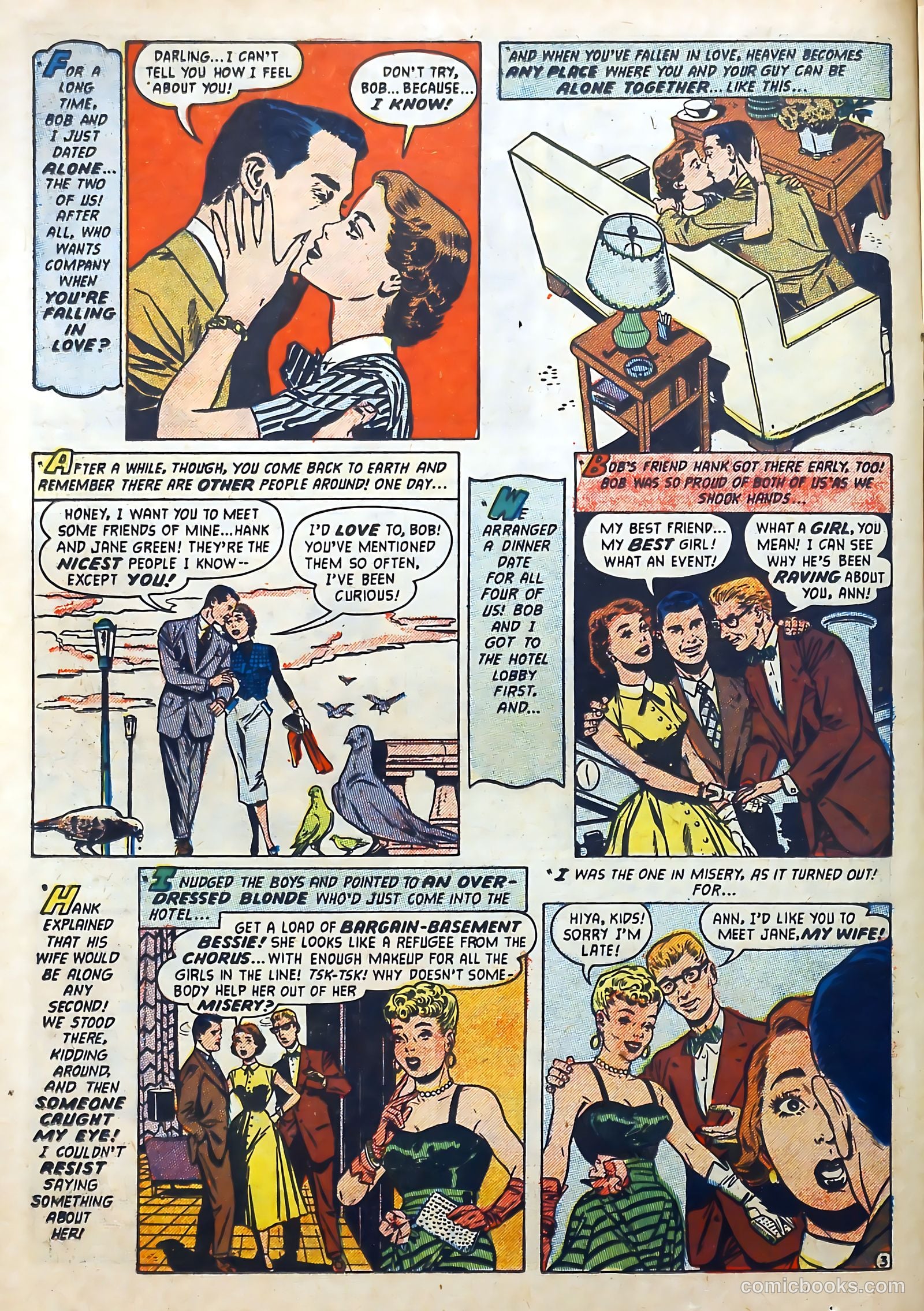 Love Diary #45 (1954) — page 16 of 36
