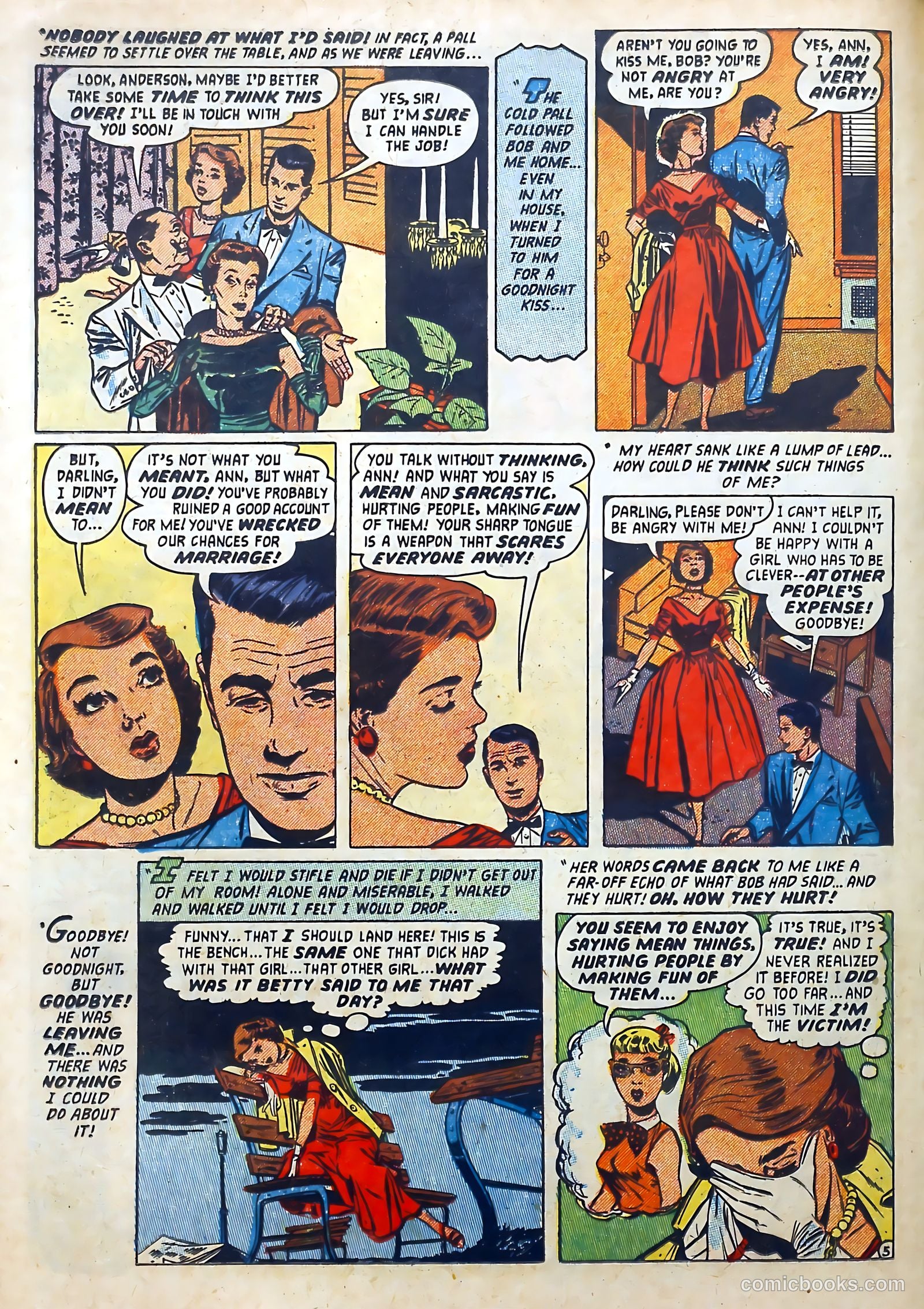 Love Diary #45 (1954) — page 18 of 36