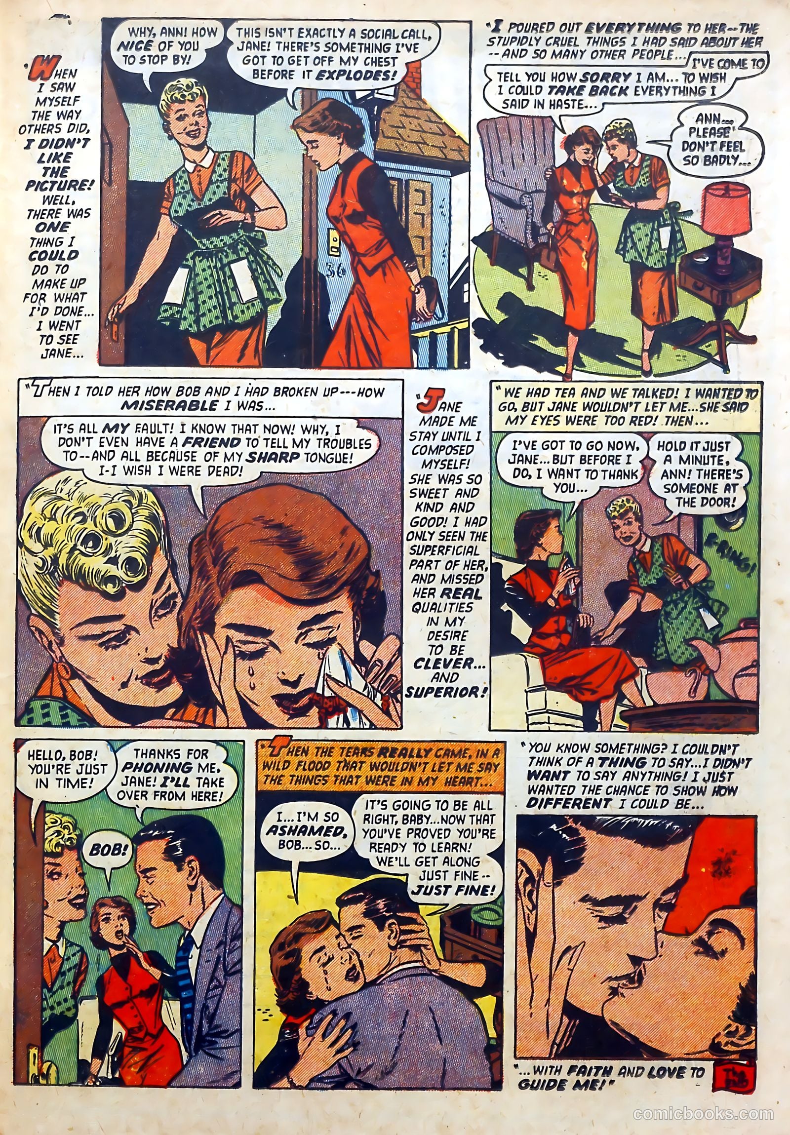 Love Diary #45 (1954) — page 19 of 36