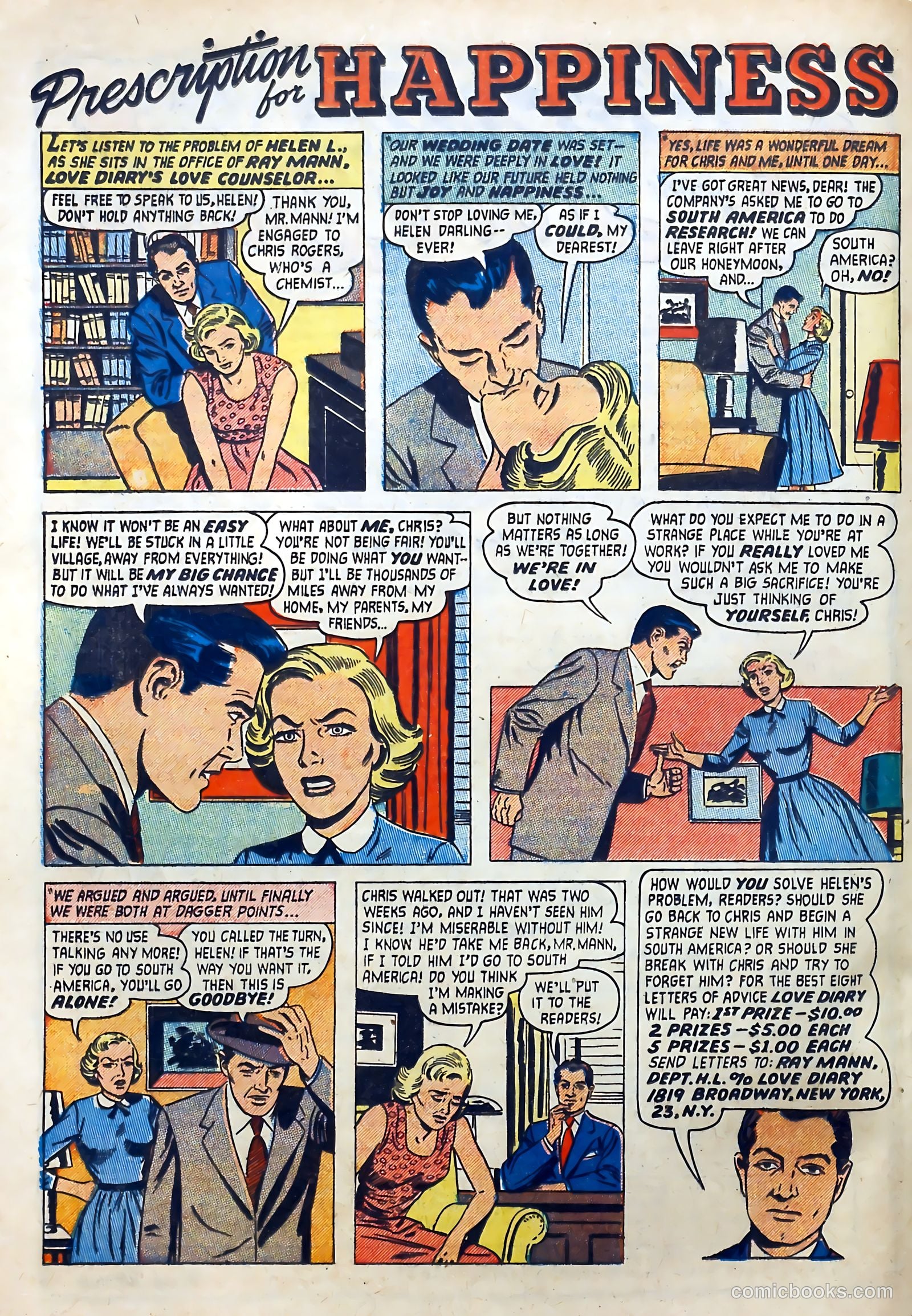 Love Diary #45 (1954) — page 22 of 36