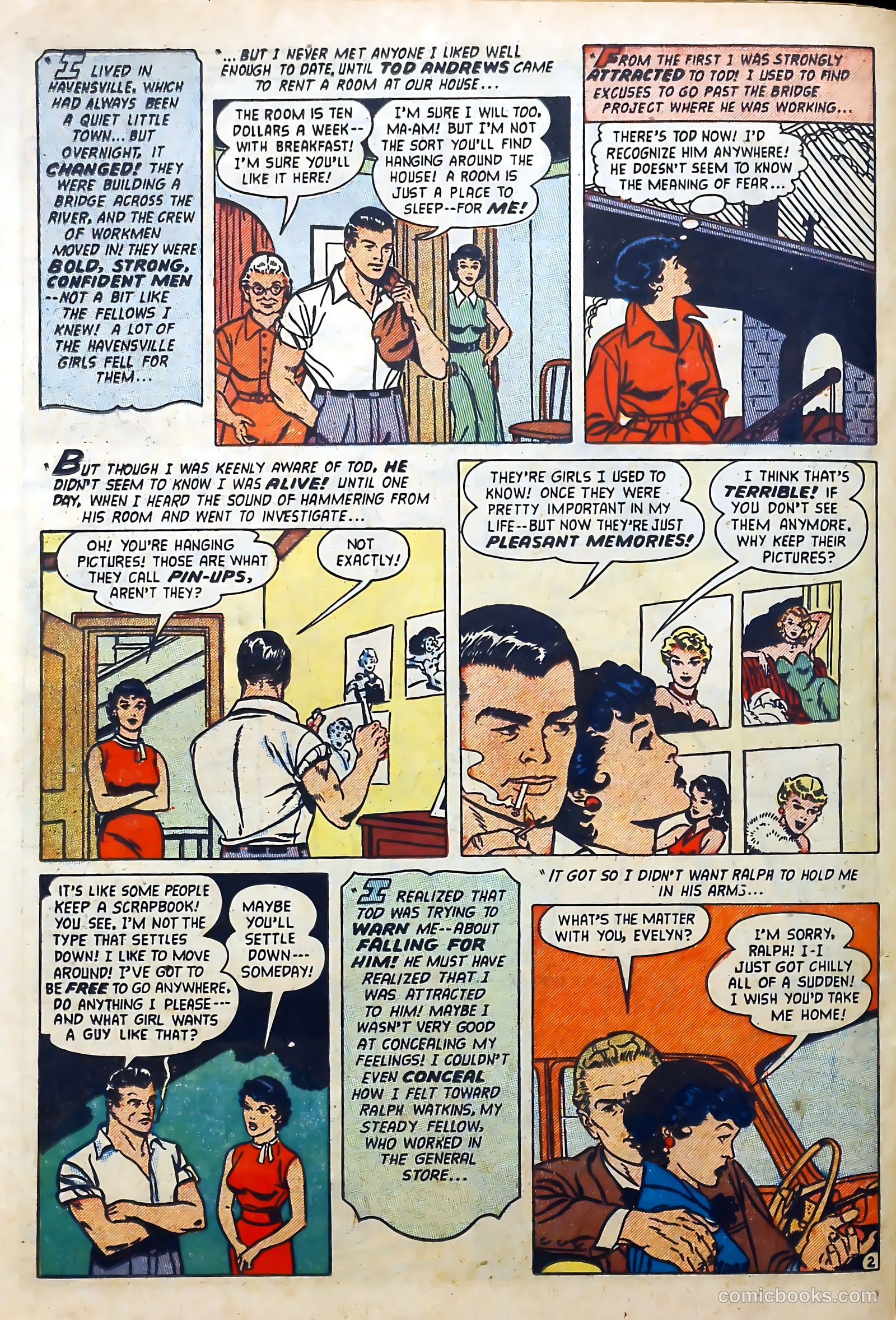 Love Diary #45 (1954) — page 26 of 36