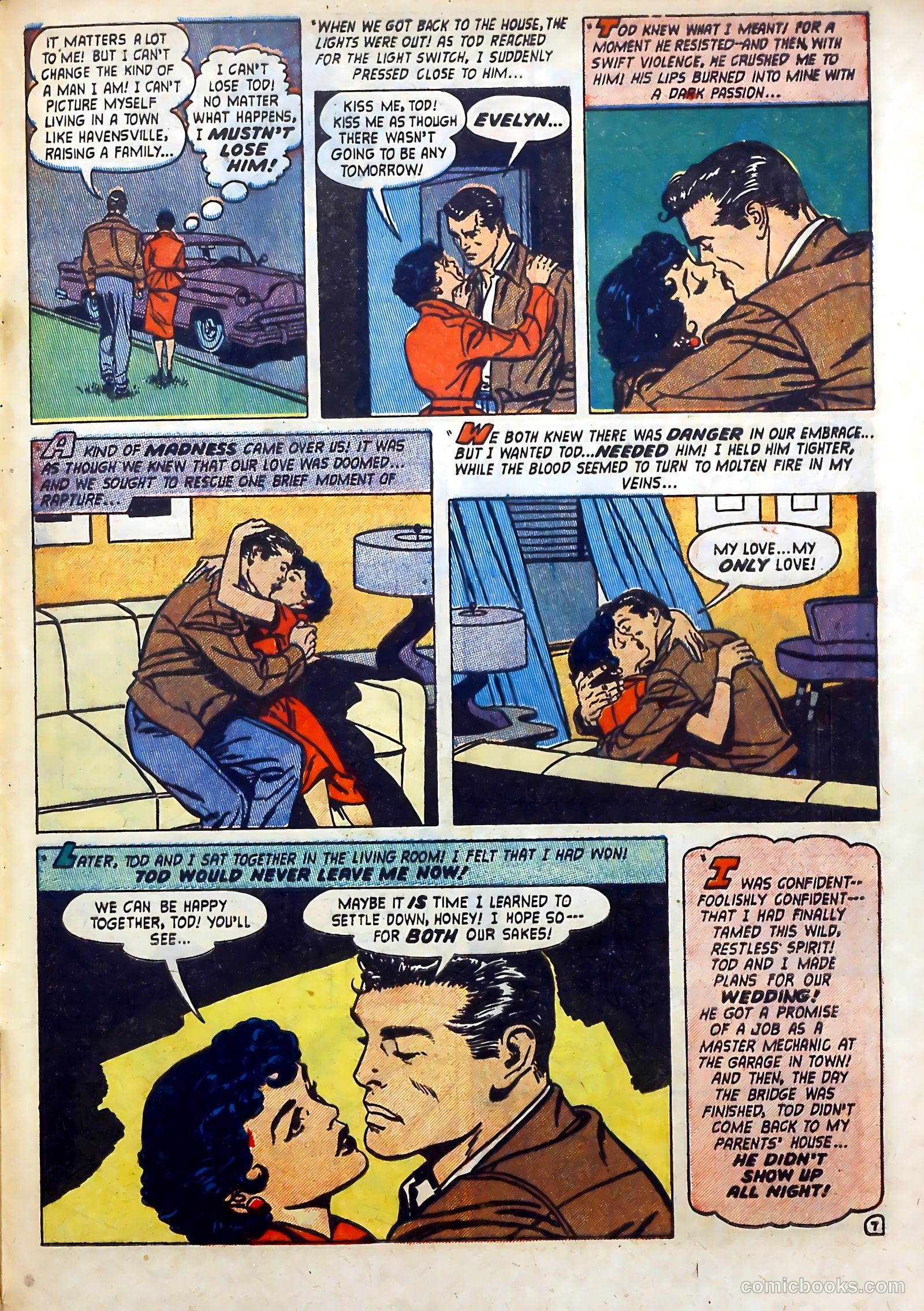 Love Diary #45 (1954) — page 31 of 36