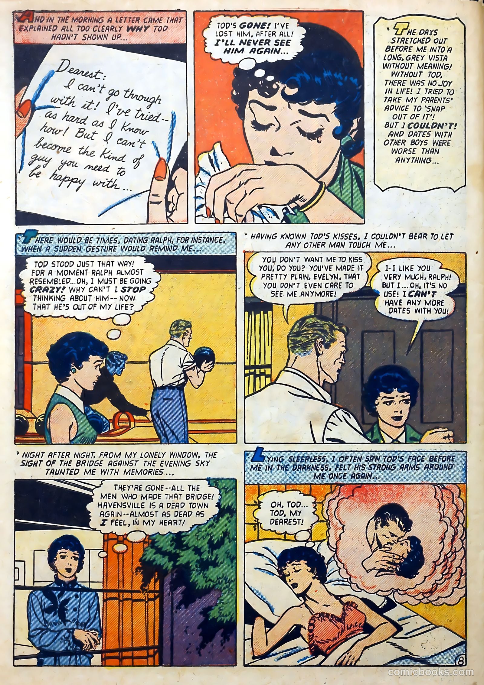 Love Diary #45 (1954) — page 32 of 36