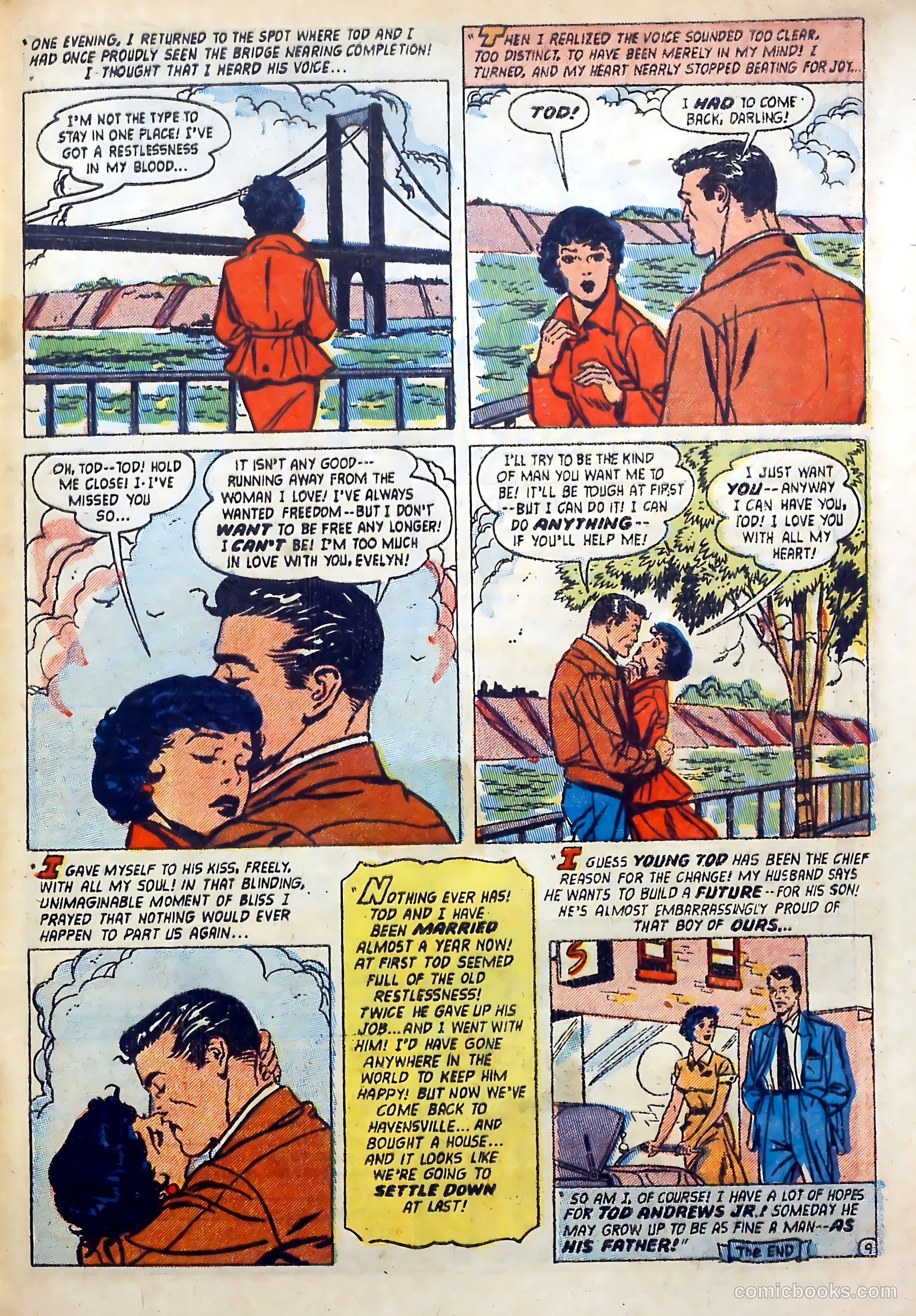 Love Diary #45 (1954) — page 33 of 36