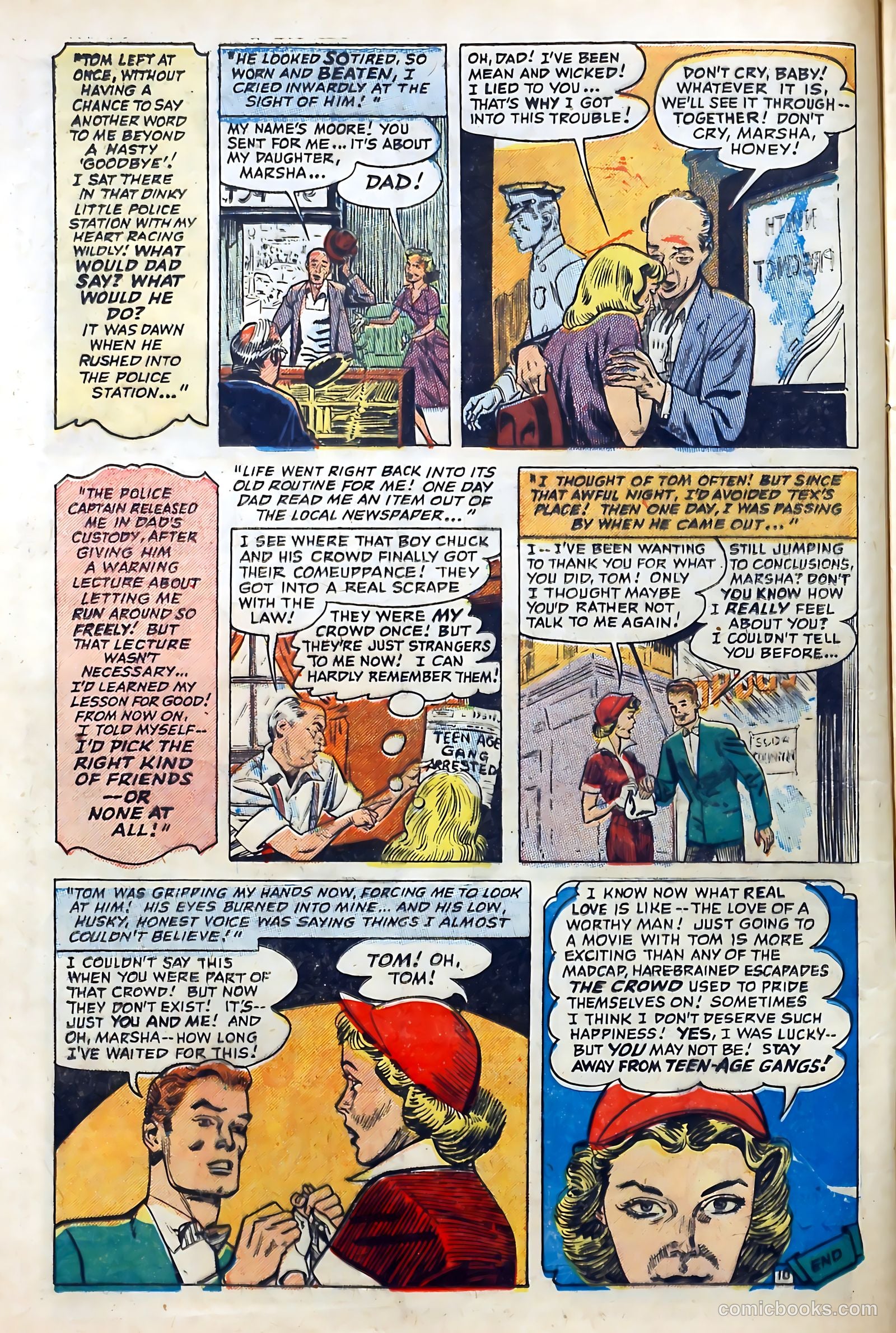 Love Diary #46 (1954) — page 12 of 36
