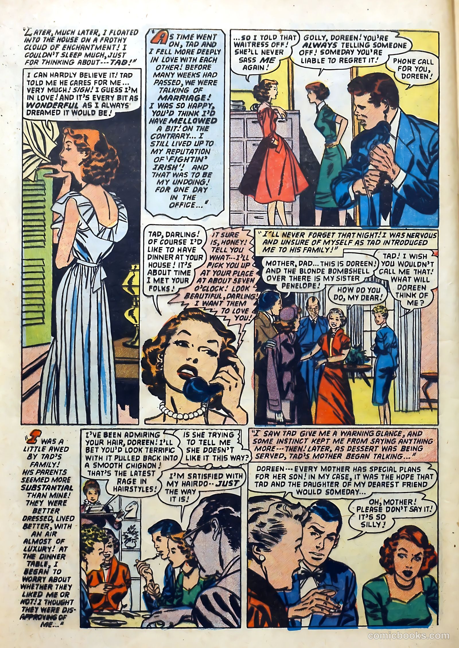 Love Diary #46 (1954) — page 30 of 36