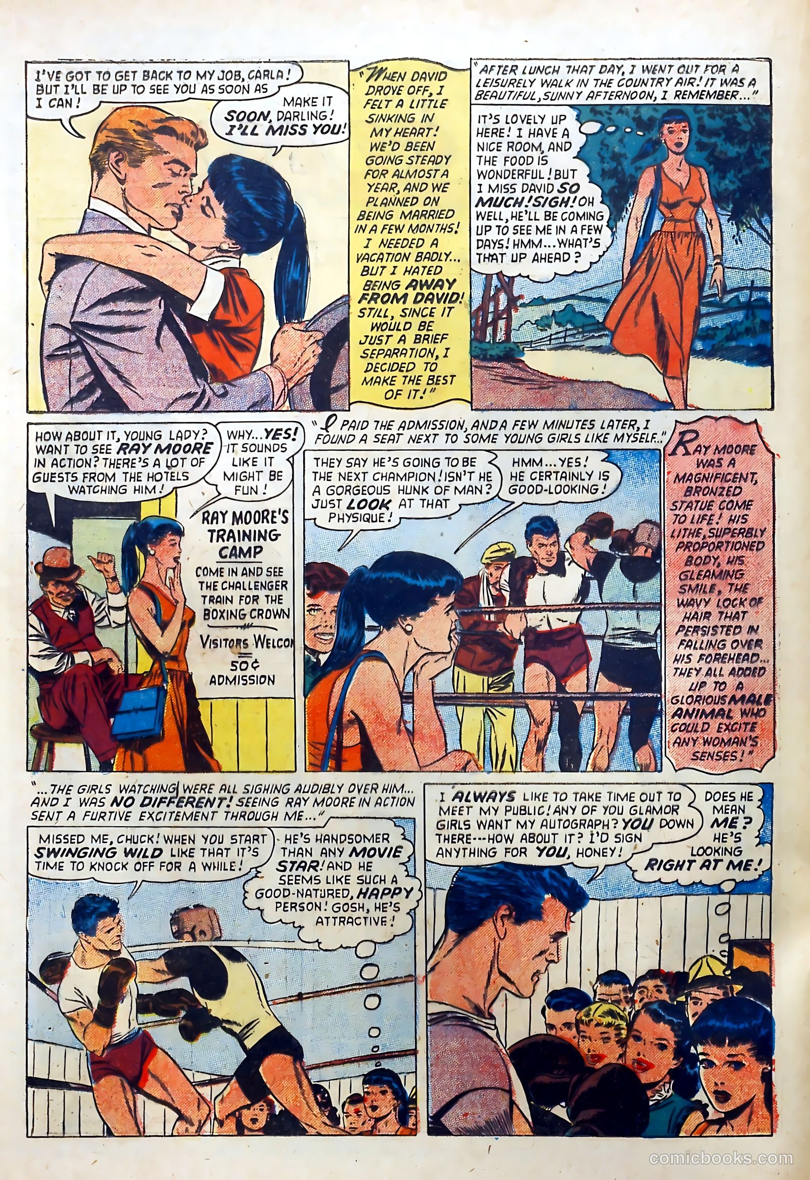 Love Diary #47 (1954) — page 20 of 36