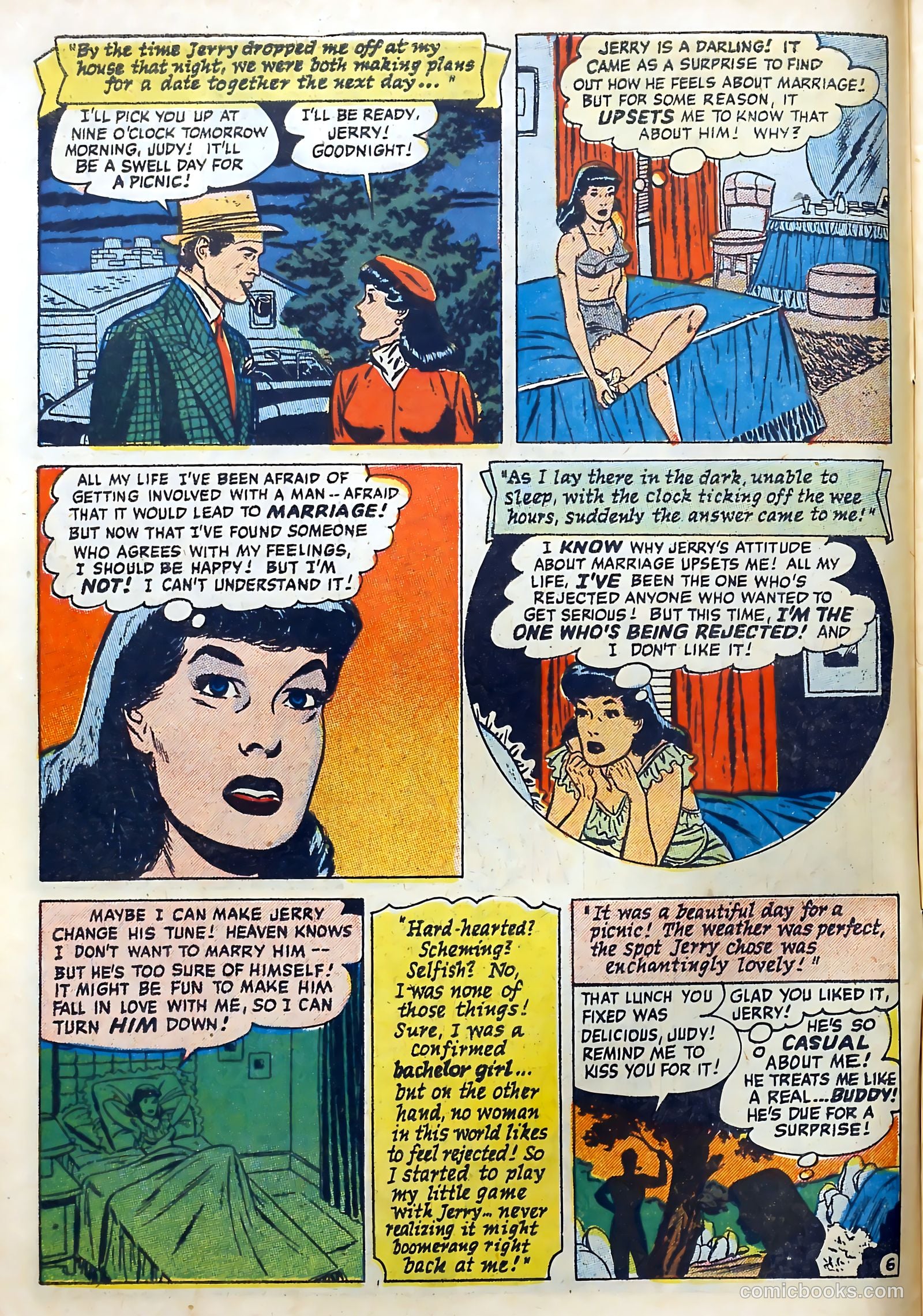 Love Diary #48 (1955) — page 8 of 36