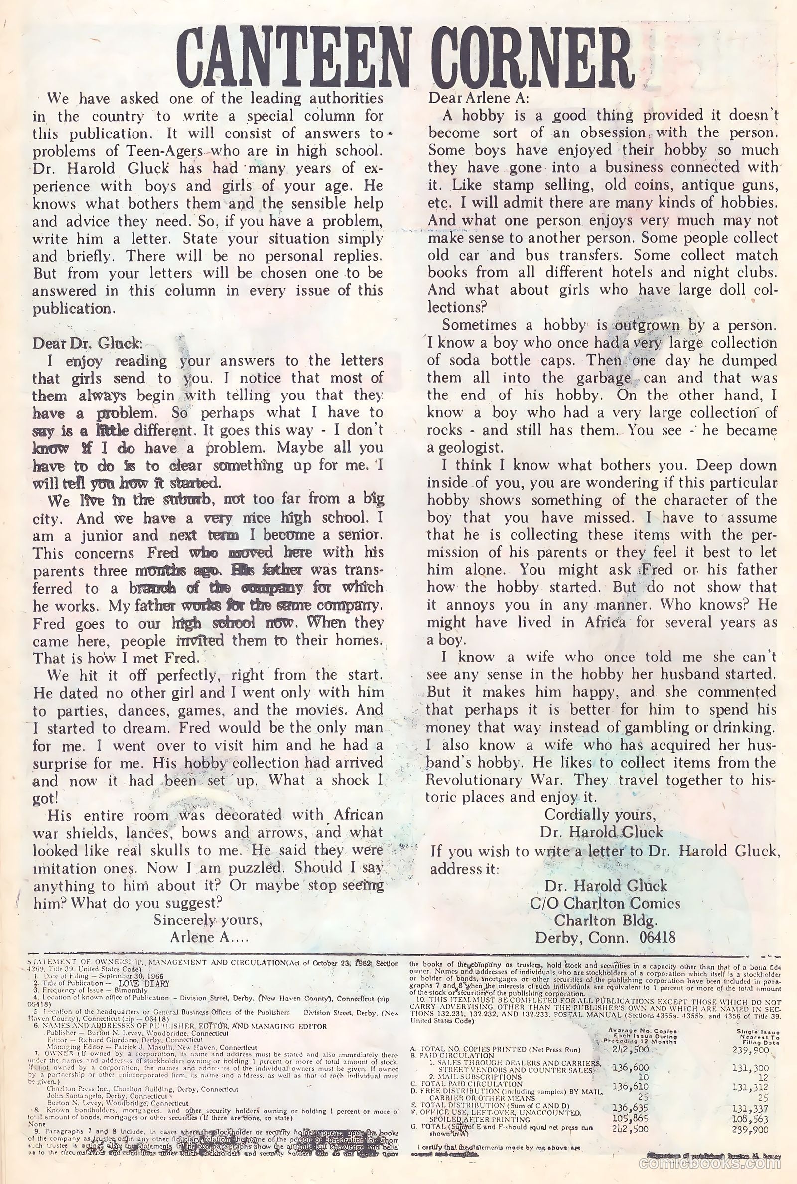 Love Diary #49 (1967) — page 12 of 36