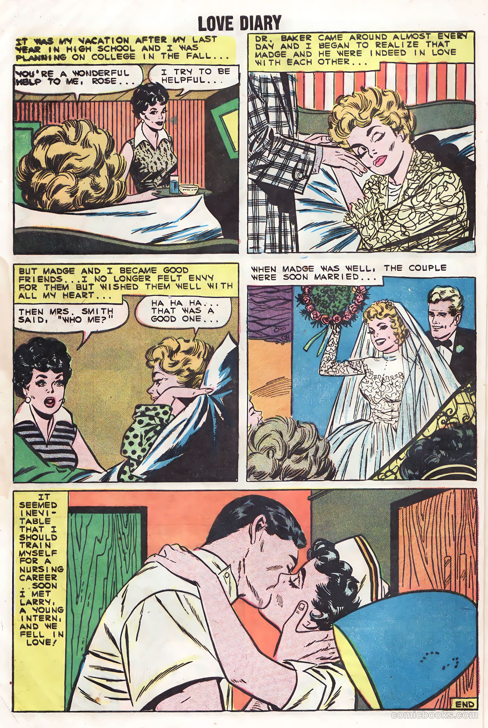 Love Diary #5 (1959) — page 8 of 36