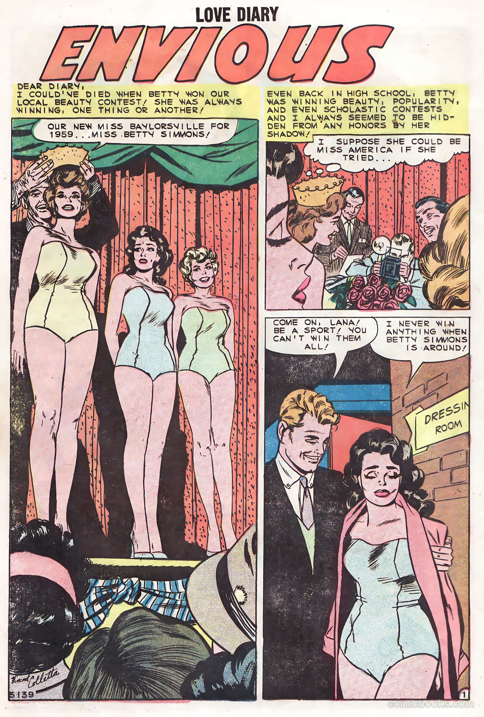 Love Diary #5 (1959) — page 20 of 36