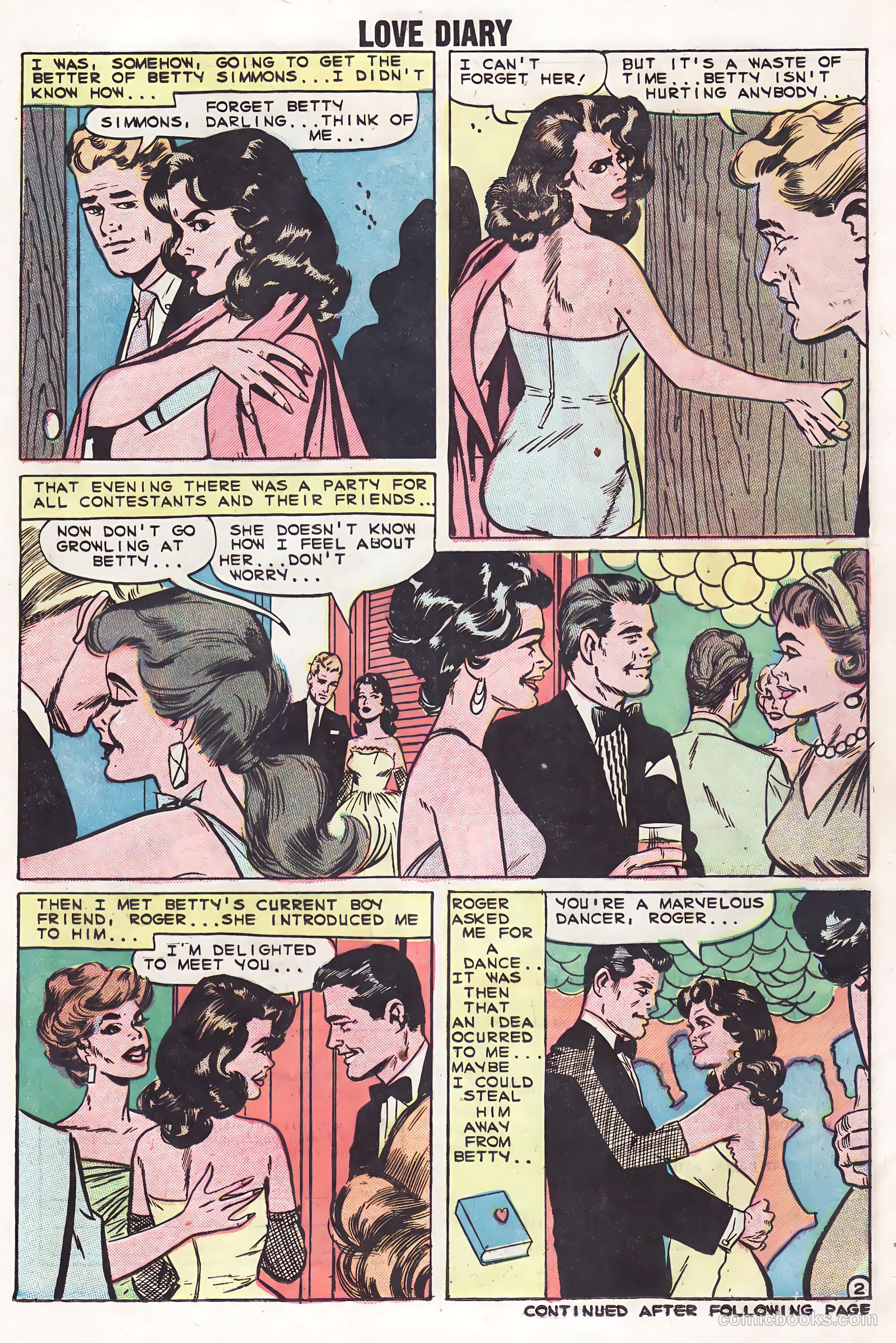 Love Diary #5 (1959) — page 21 of 36