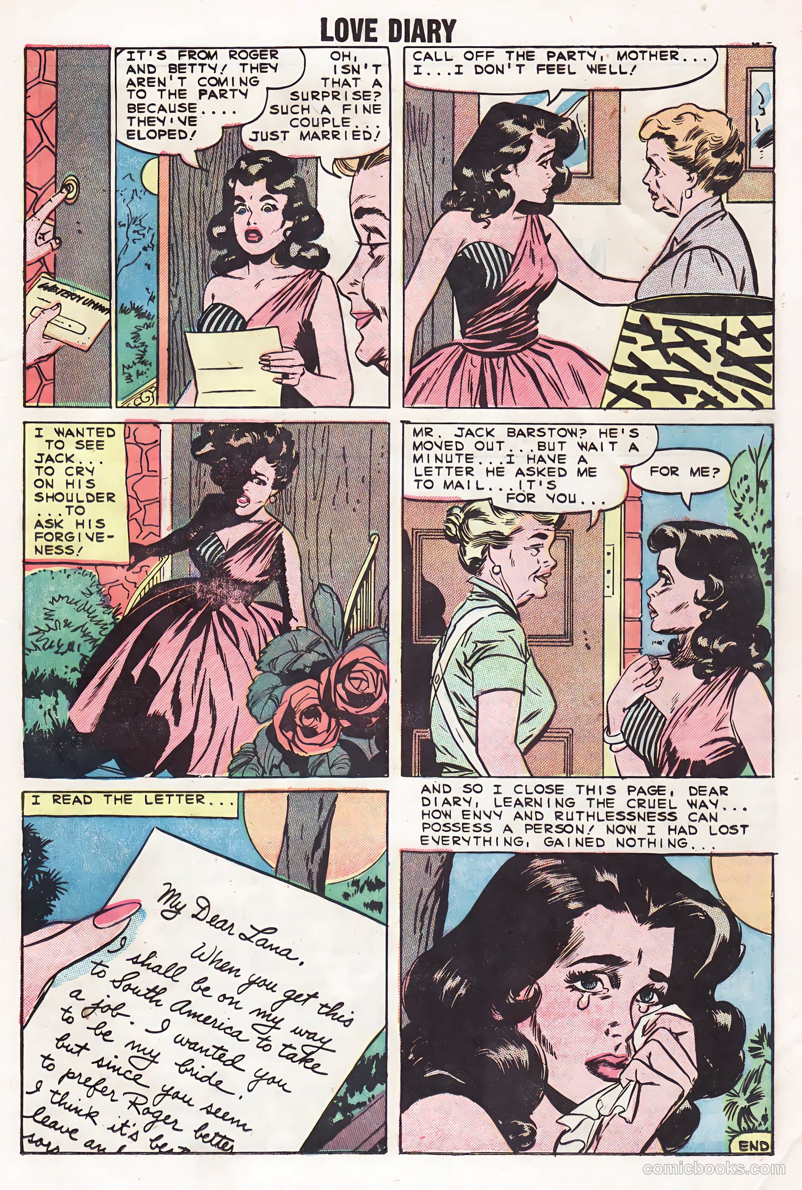 Love Diary #5 (1959) — page 25 of 36