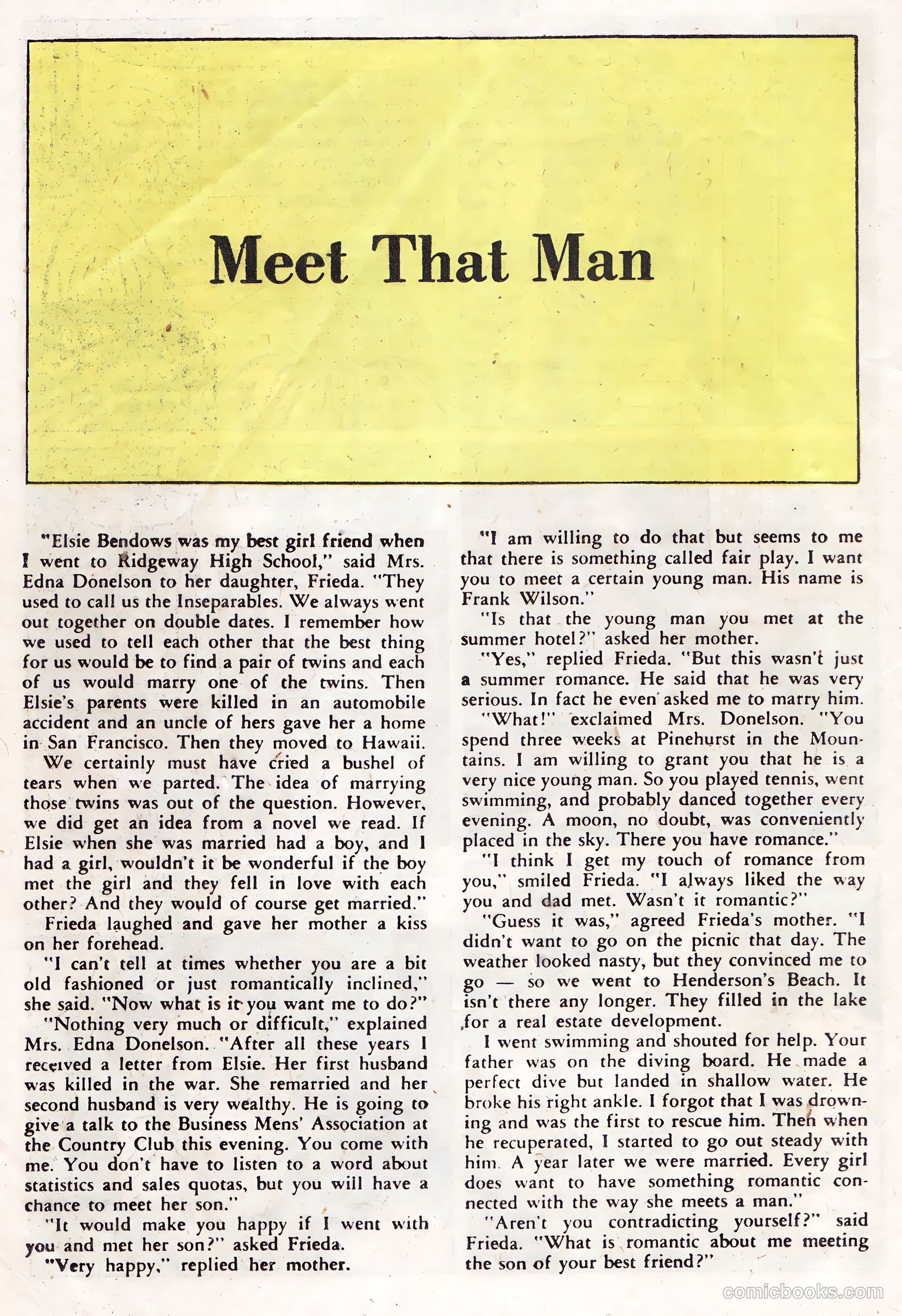 Love Diary #5 (1959) — page 26 of 36