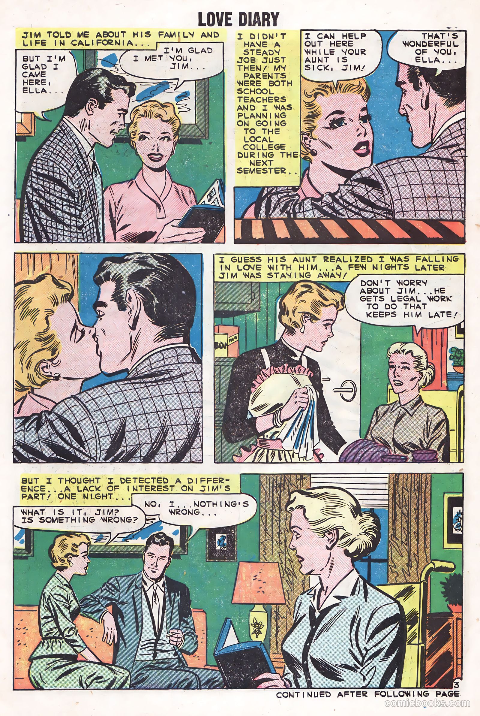 Love Diary #5 (1959) — page 30 of 36