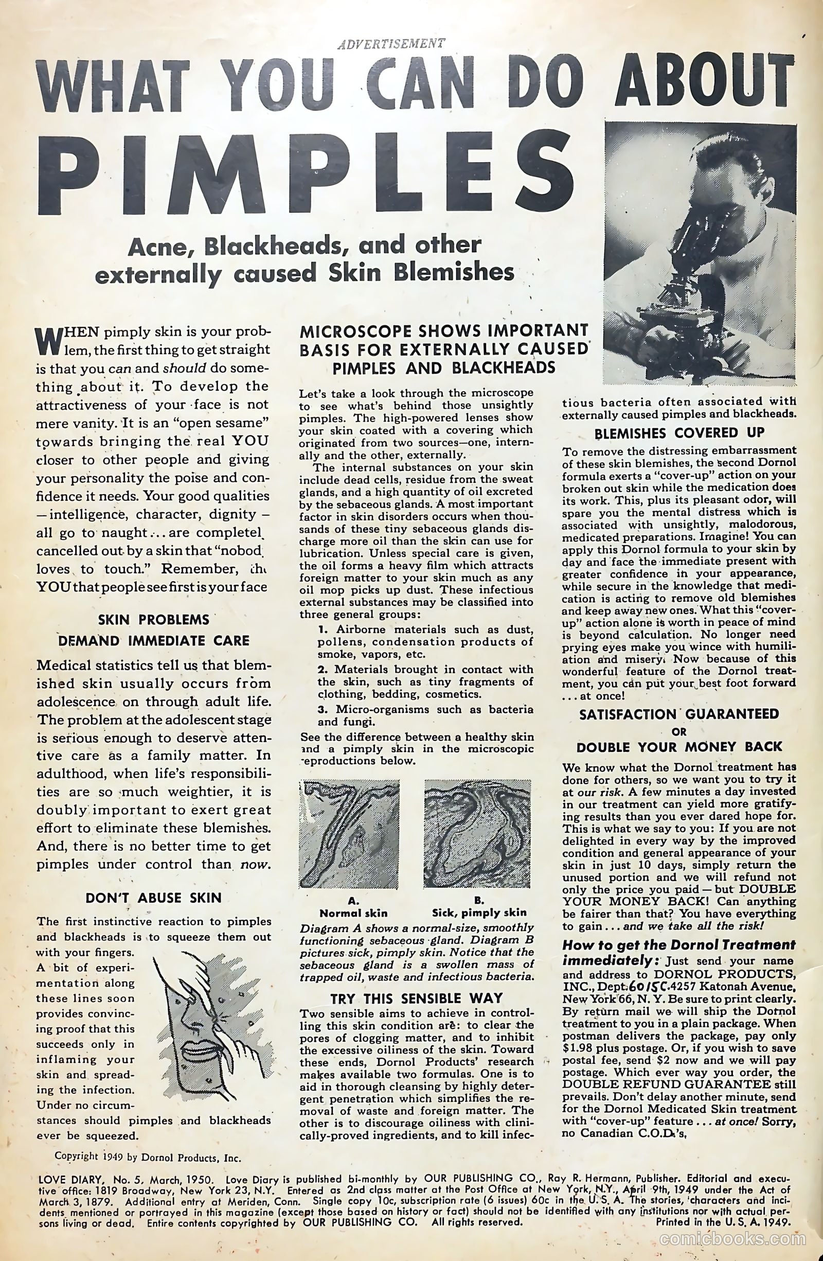 Love Diary #5 (1950) — page 2 of 52