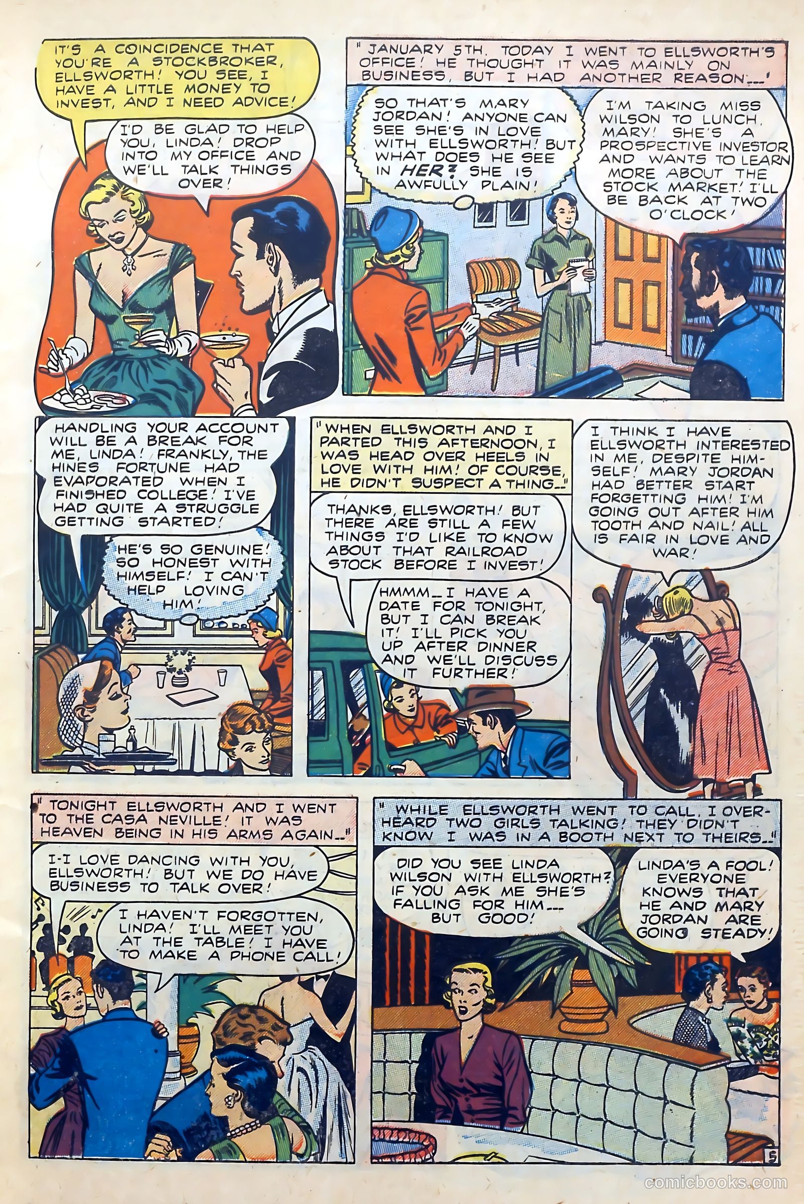 Love Diary #5 (1950) — page 7 of 52