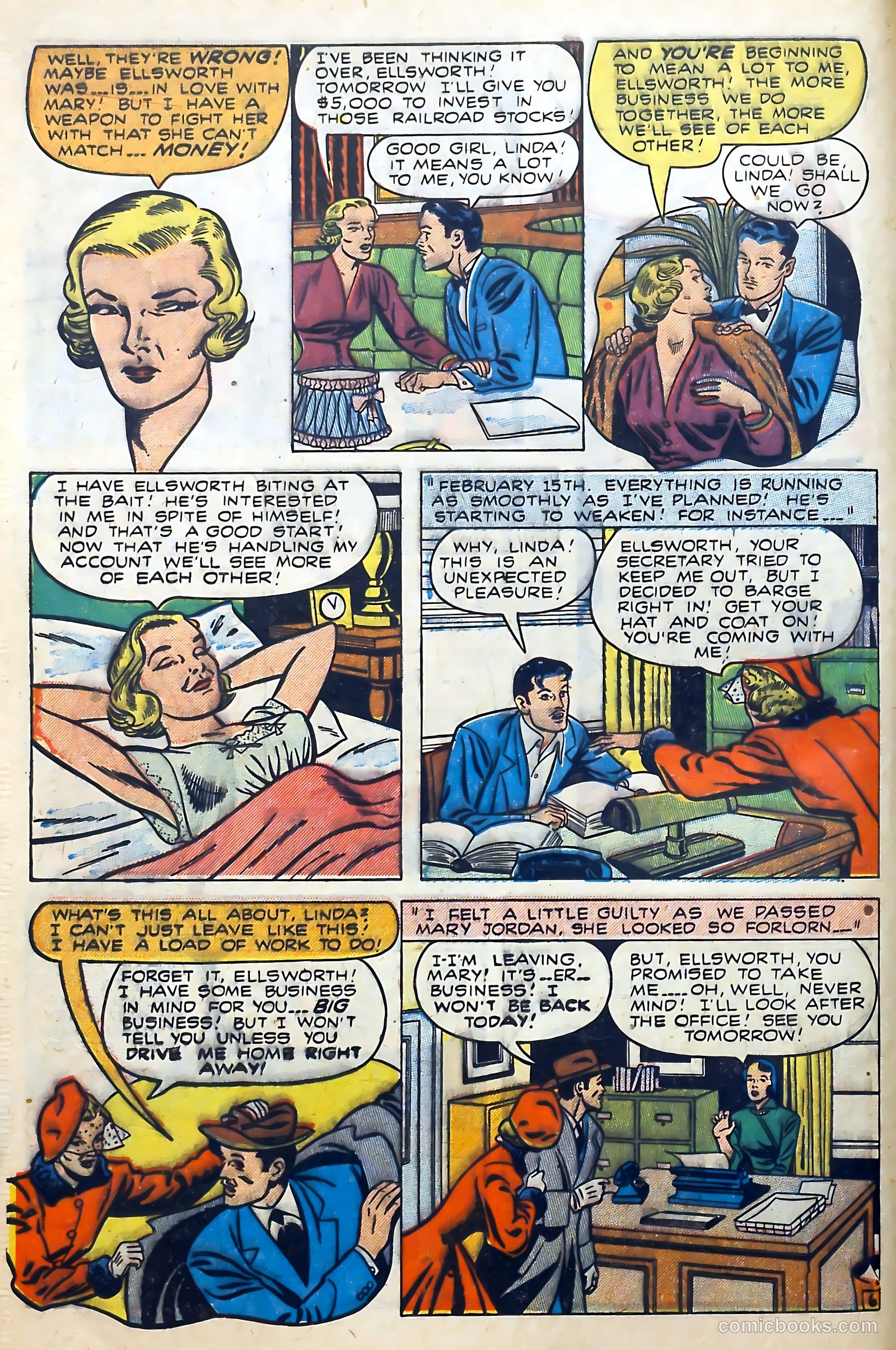 Love Diary #5 (1950) — page 8 of 52