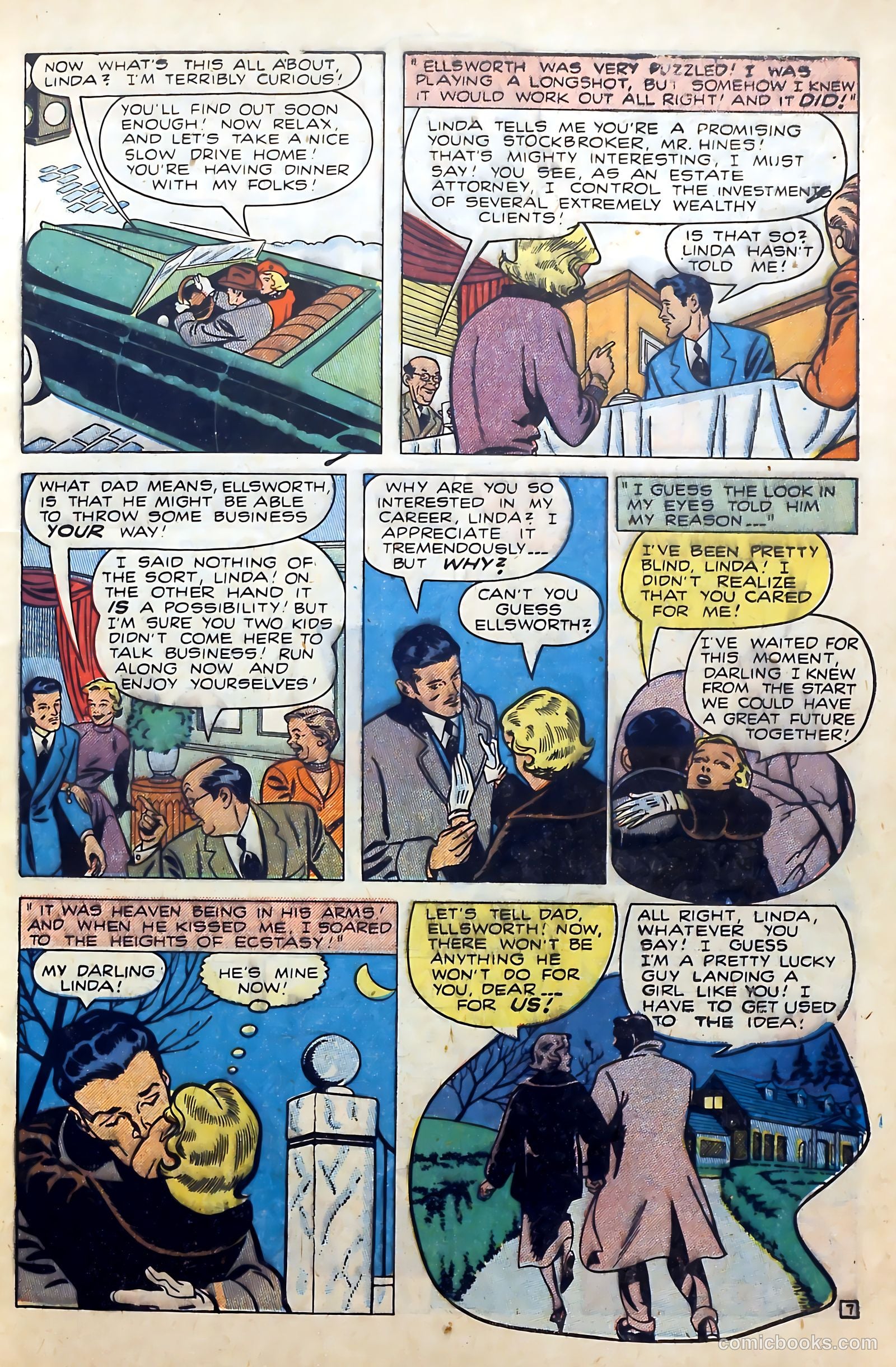 Love Diary #5 (1950) — page 9 of 52