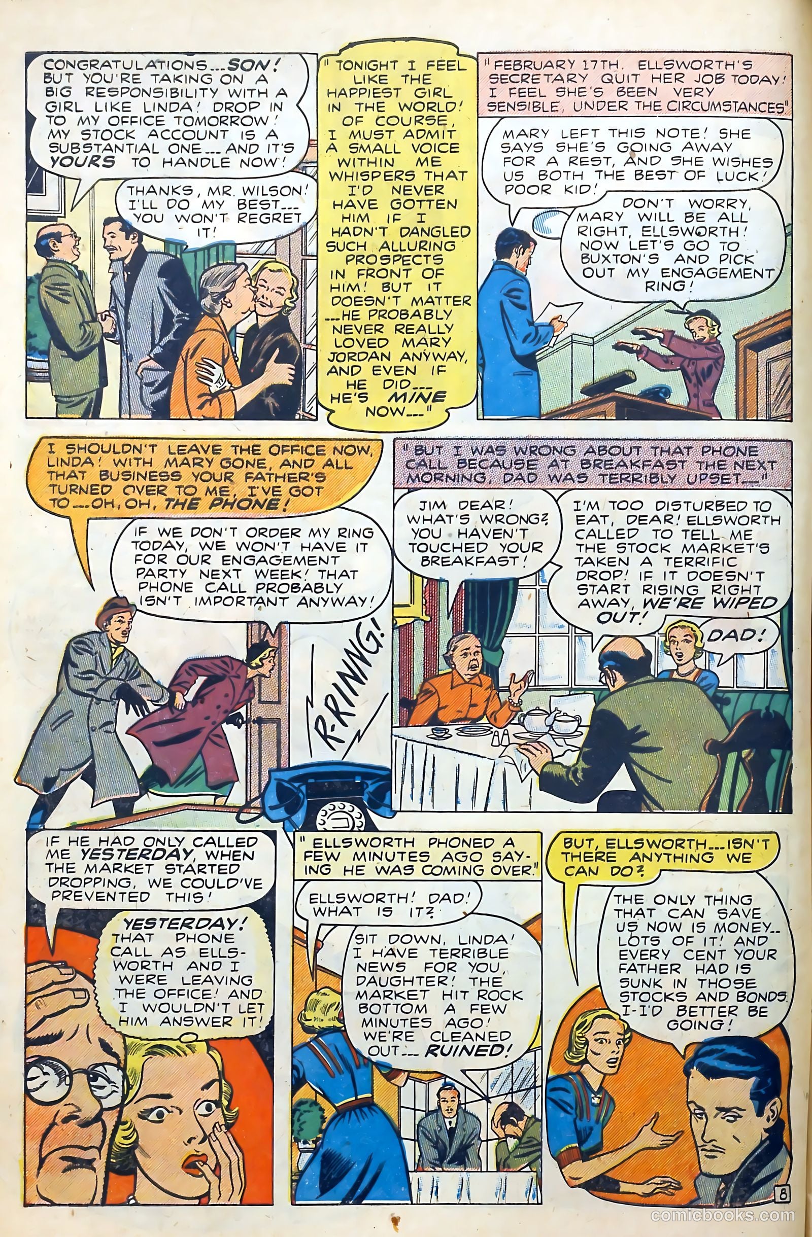 Love Diary #5 (1950) — page 10 of 52