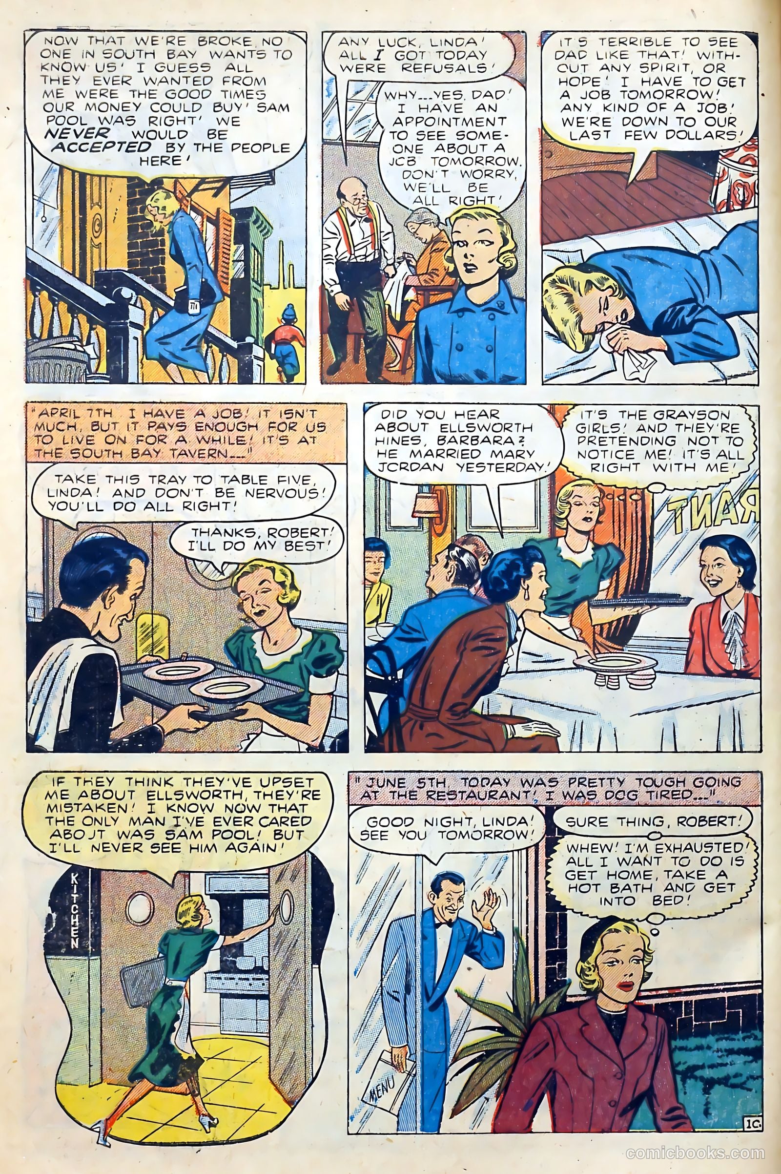 Love Diary #5 (1950) — page 12 of 52