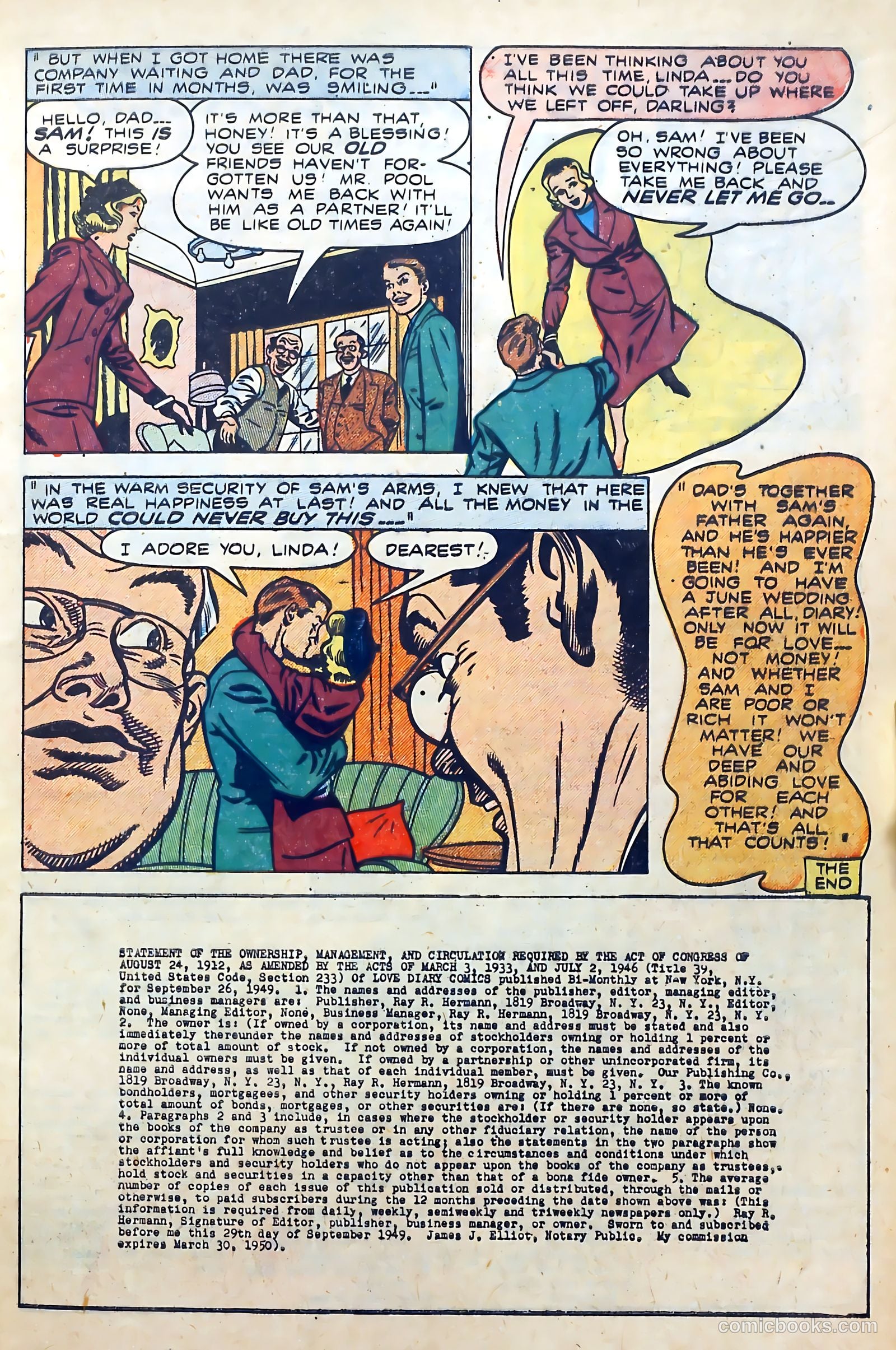 Love Diary #5 (1950) — page 13 of 52