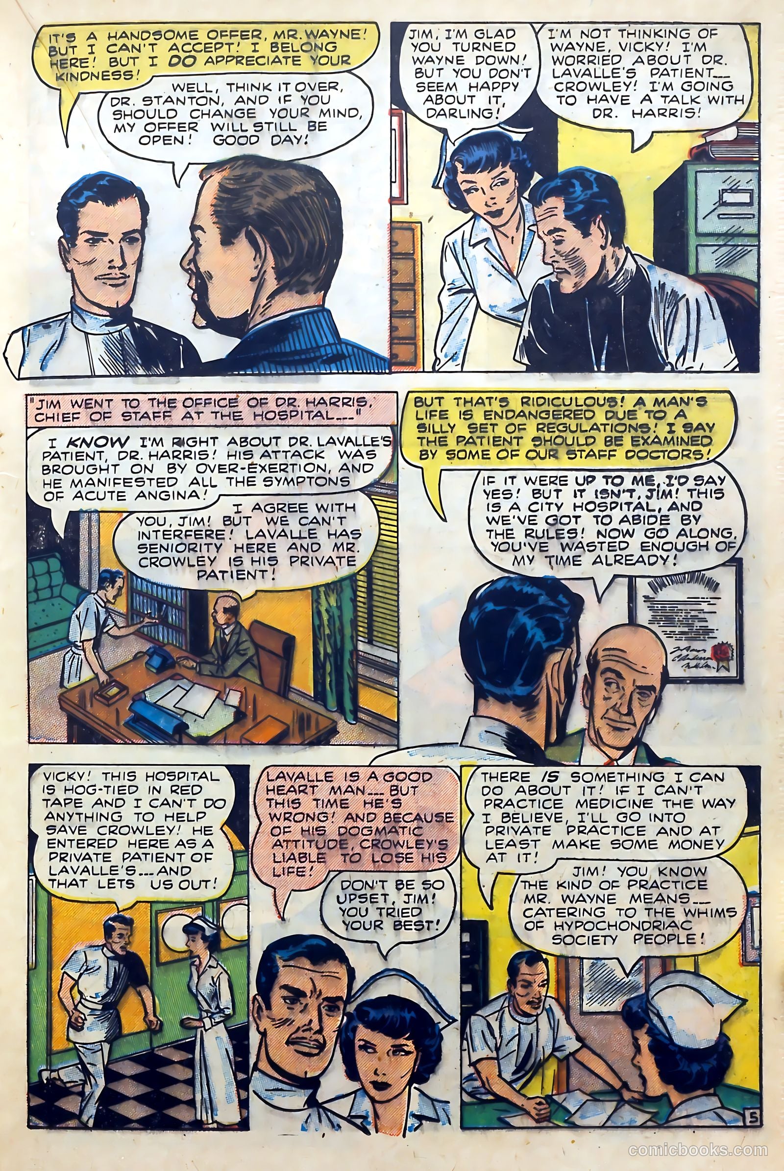 Love Diary #5 (1950) — page 21 of 52