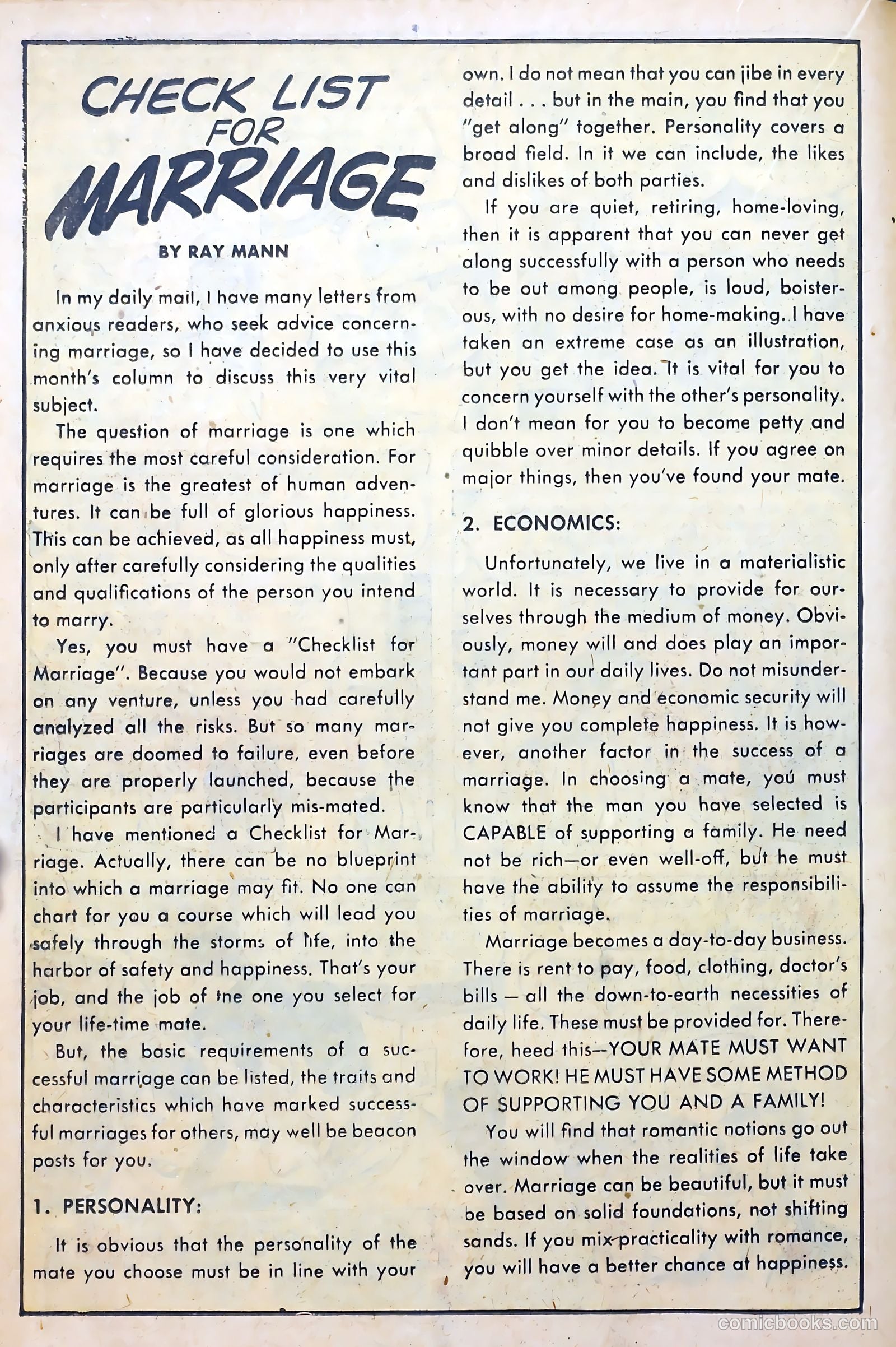 Love Diary #5 (1950) — page 26 of 52