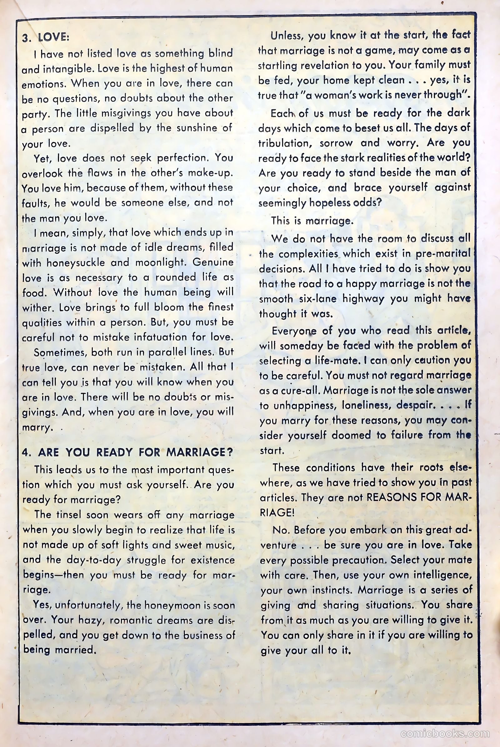 Love Diary #5 (1950) — page 27 of 52