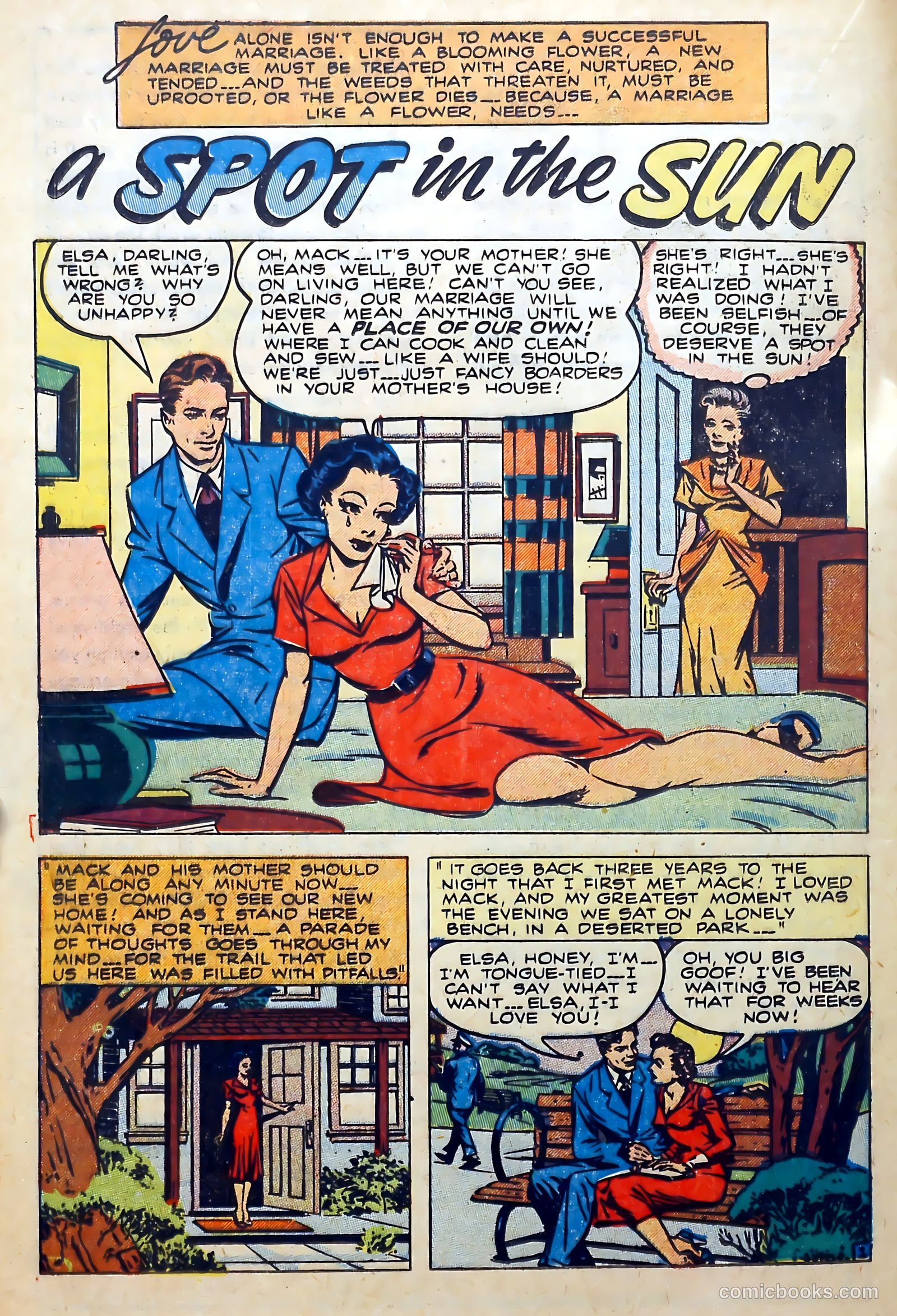 Love Diary #5 (1950) — page 28 of 52