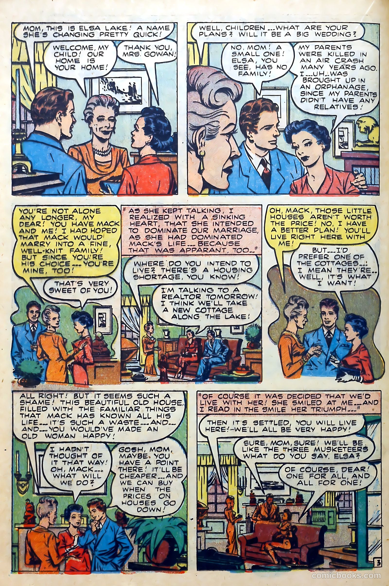 Love Diary #5 (1950) — page 30 of 52