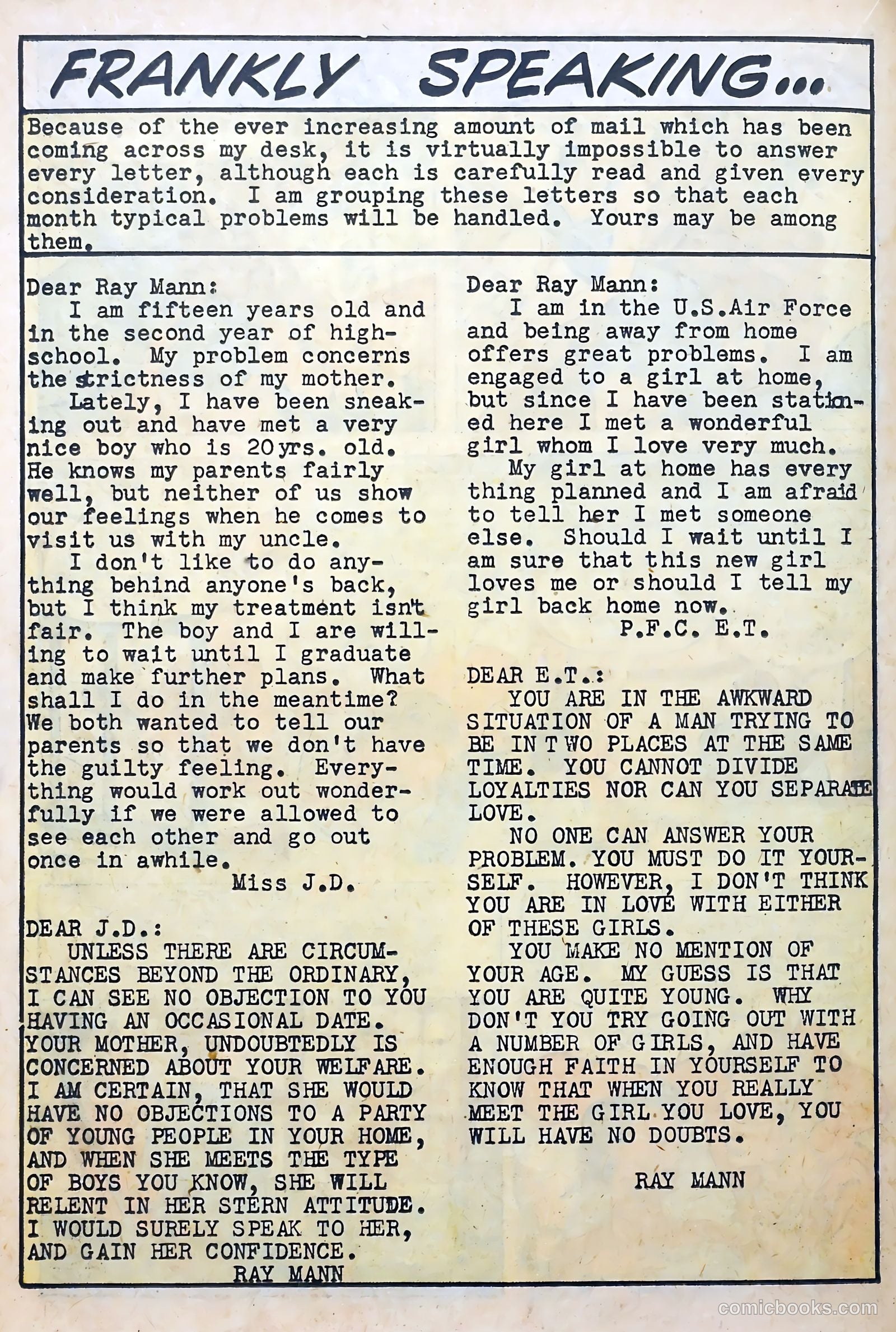Love Diary #5 (1950) — page 34 of 52