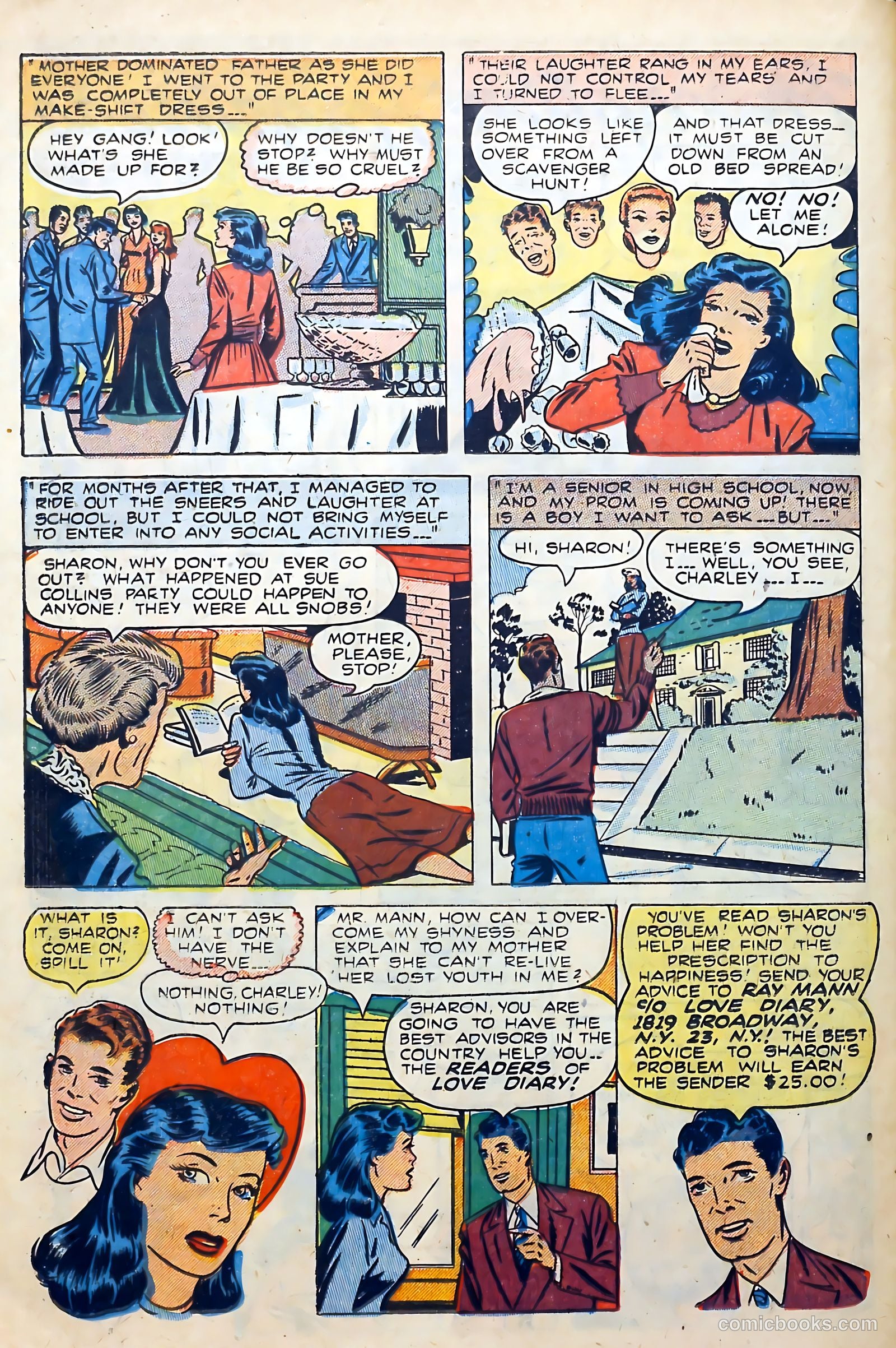 Love Diary #5 (1950) — page 36 of 52