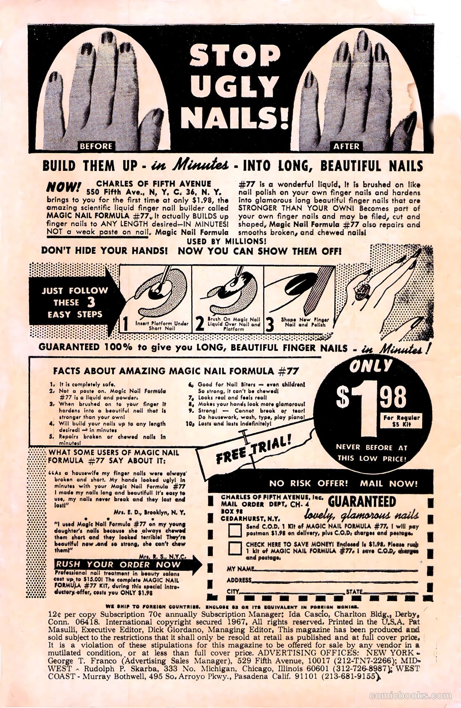 Love Diary #50 (1967) — page 2 of 36