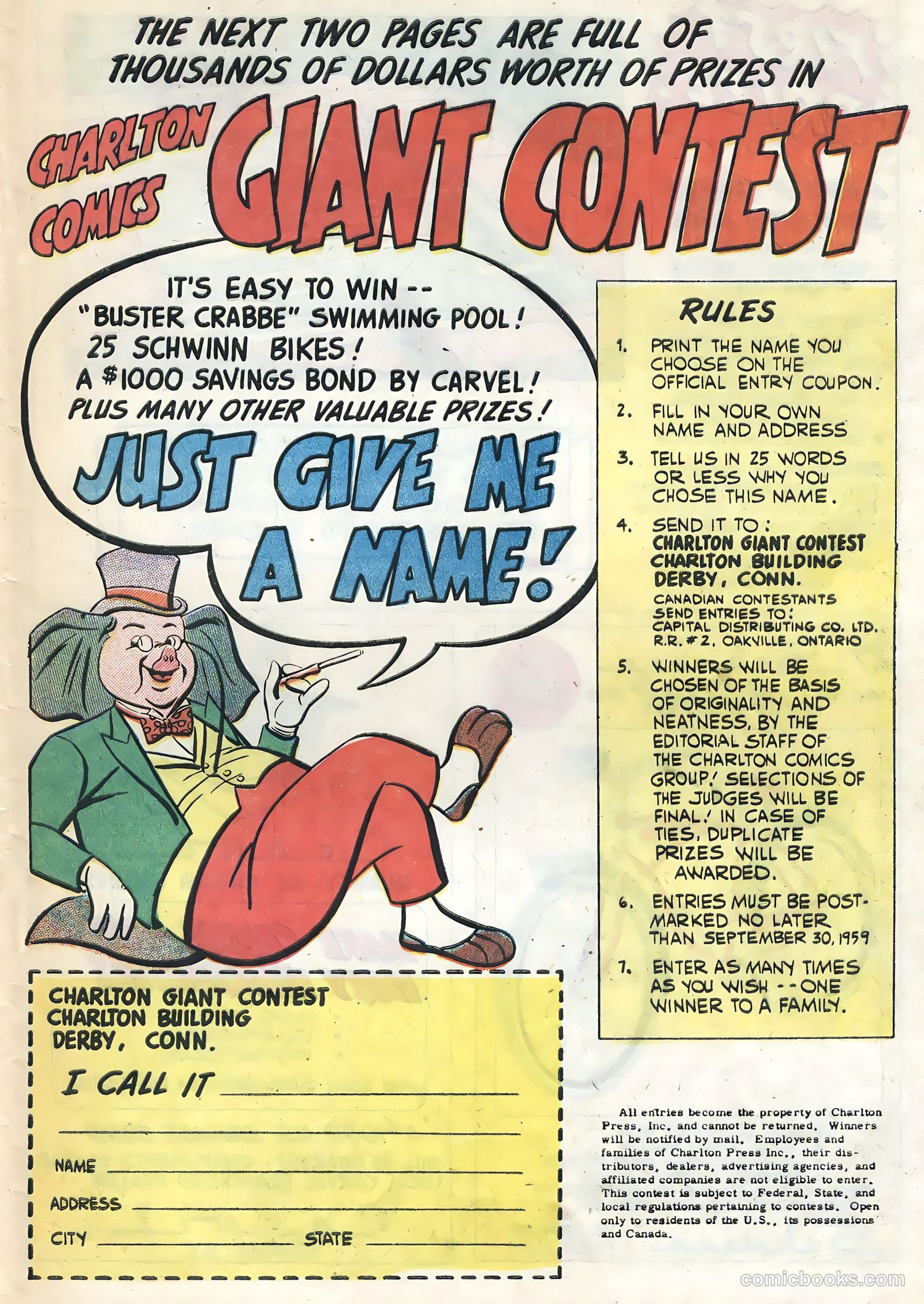 Love Diary #6 (1959) — page 9 of 36