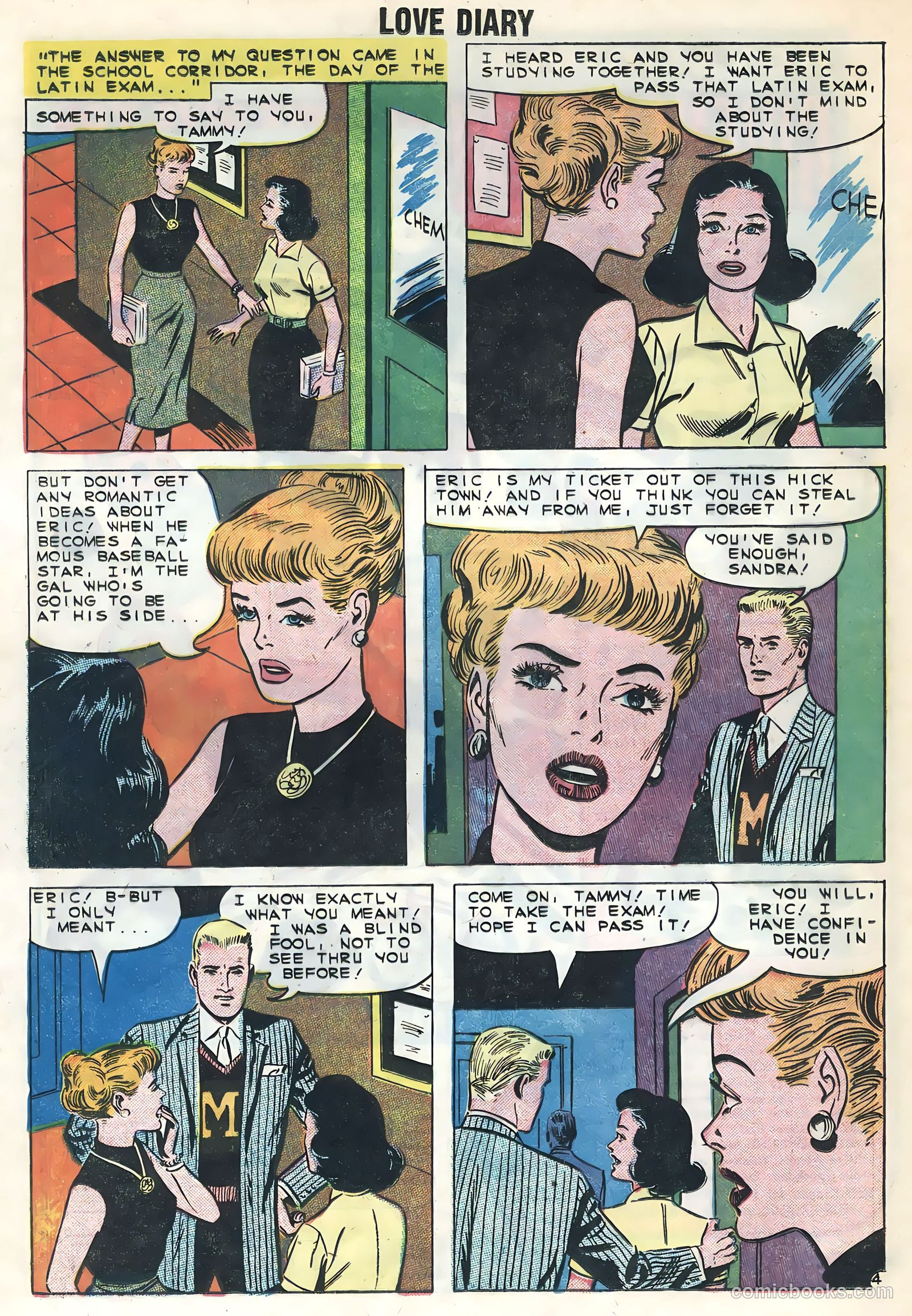 Love Diary #6 (1959) — page 16 of 36