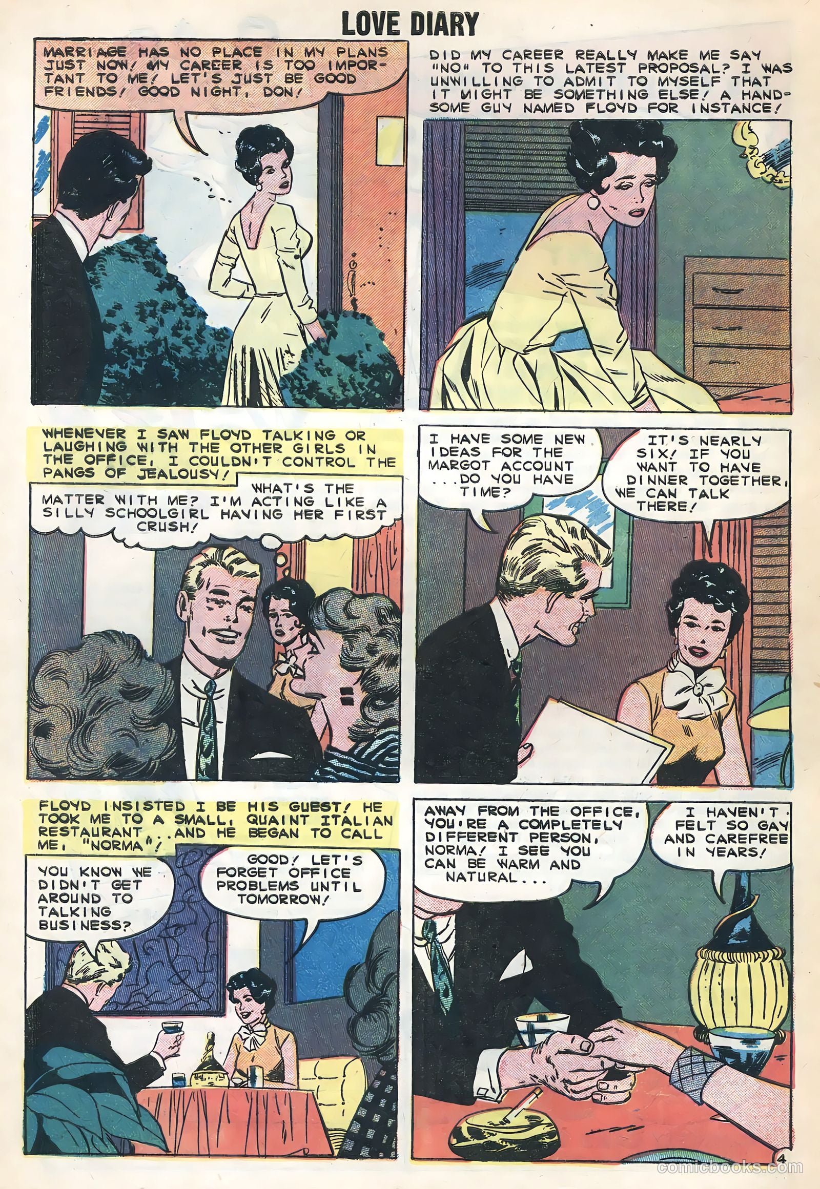 Love Diary #6 (1959) — page 32 of 36