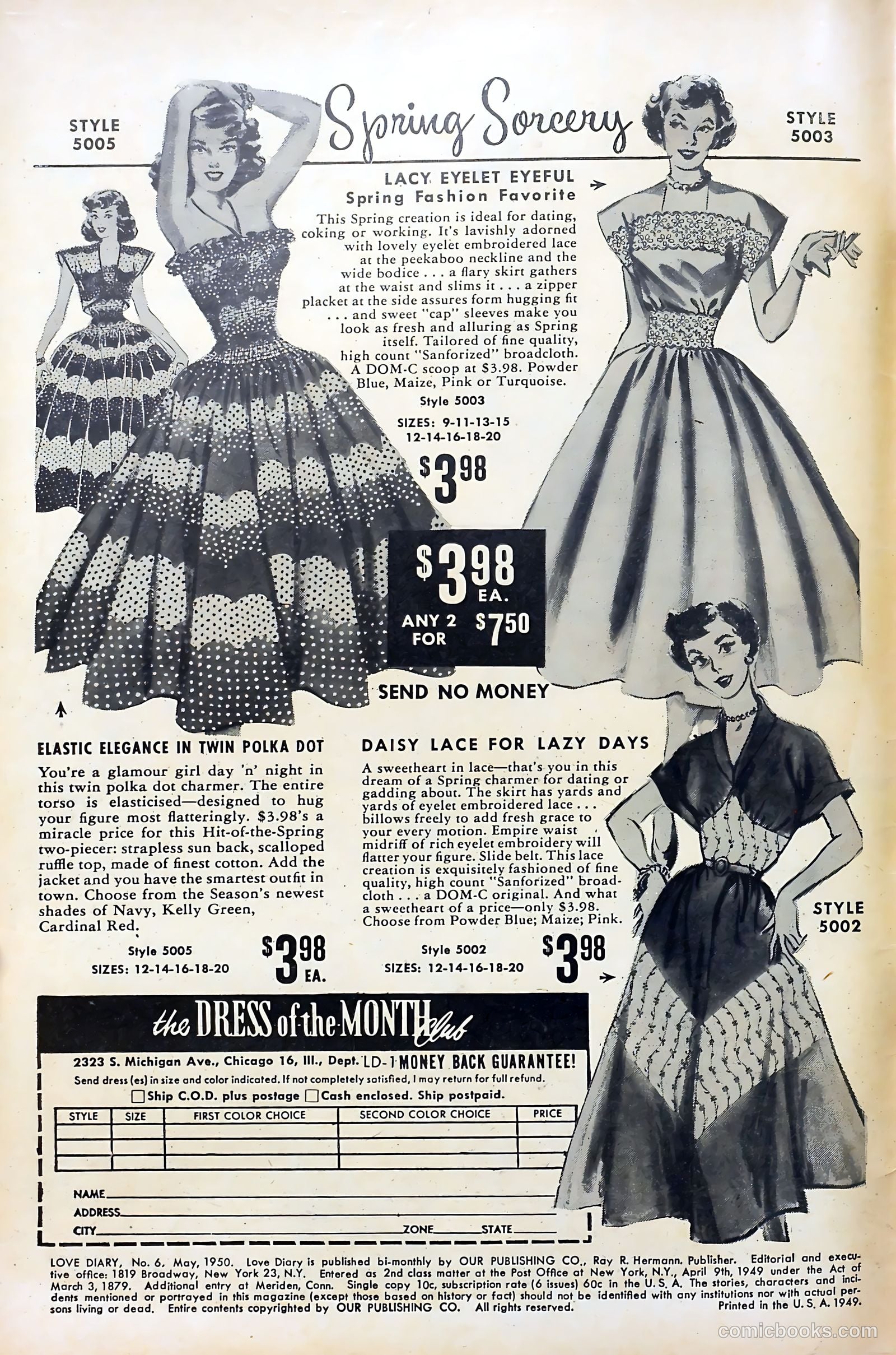Love Diary #6 (1950) — page 2 of 52