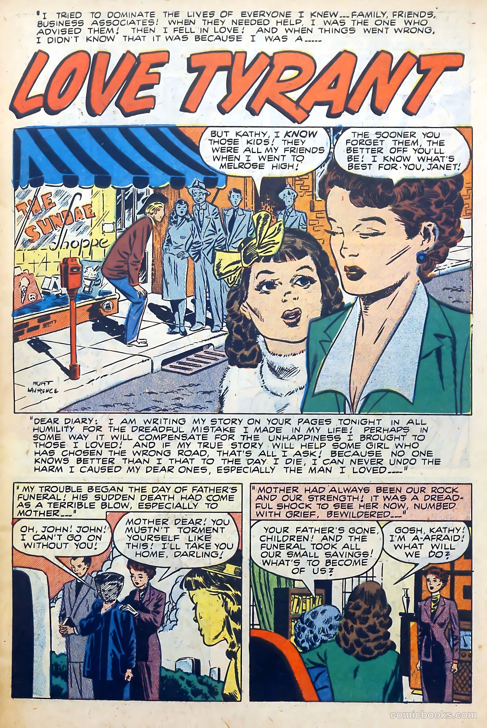 Love Diary #6 (1950) — page 3 of 52